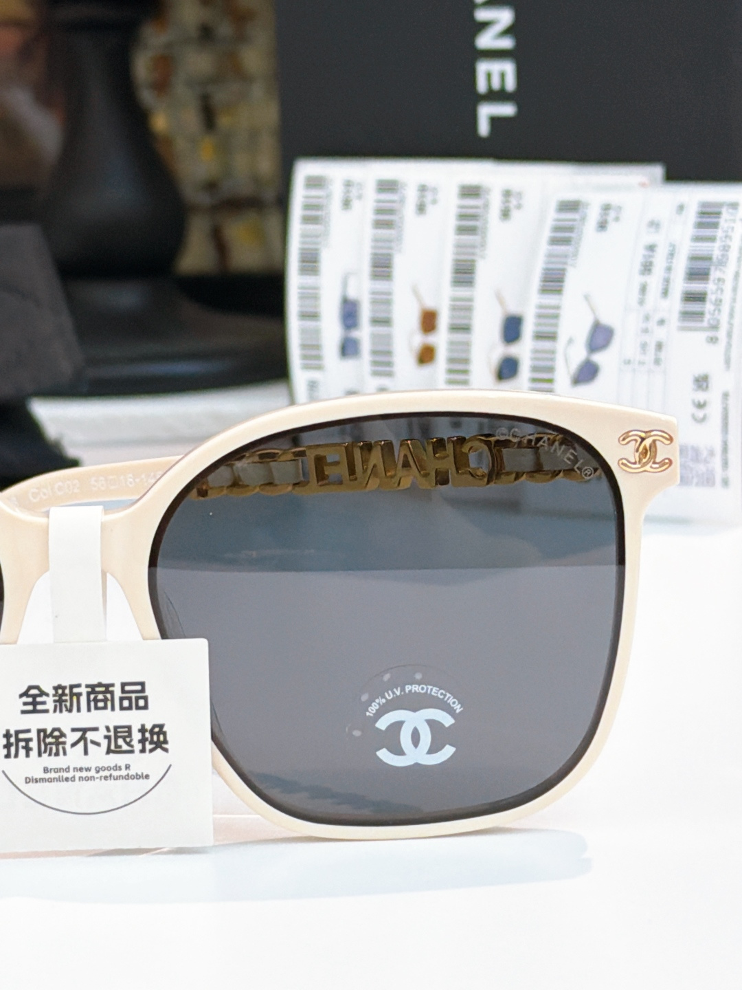 CHANE*｜首批高版Mod：0778Size：56-18-145独家编码识别～小脸bb🉑️直接入佩戴舒