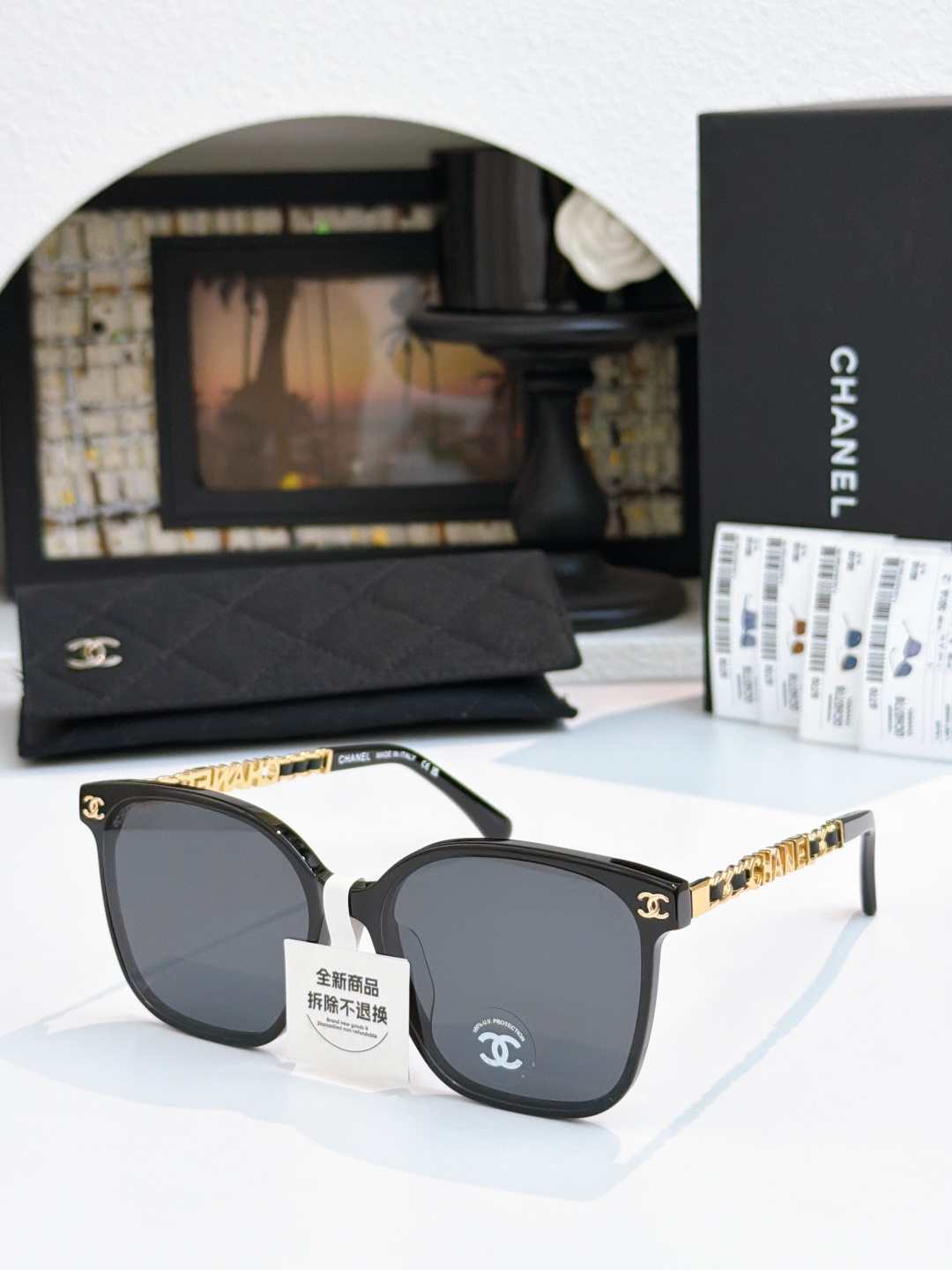 CHANE*｜首批高版Mod：0778Size：56-18-145独家编码识别～小脸bb🉑️直接入佩戴舒
