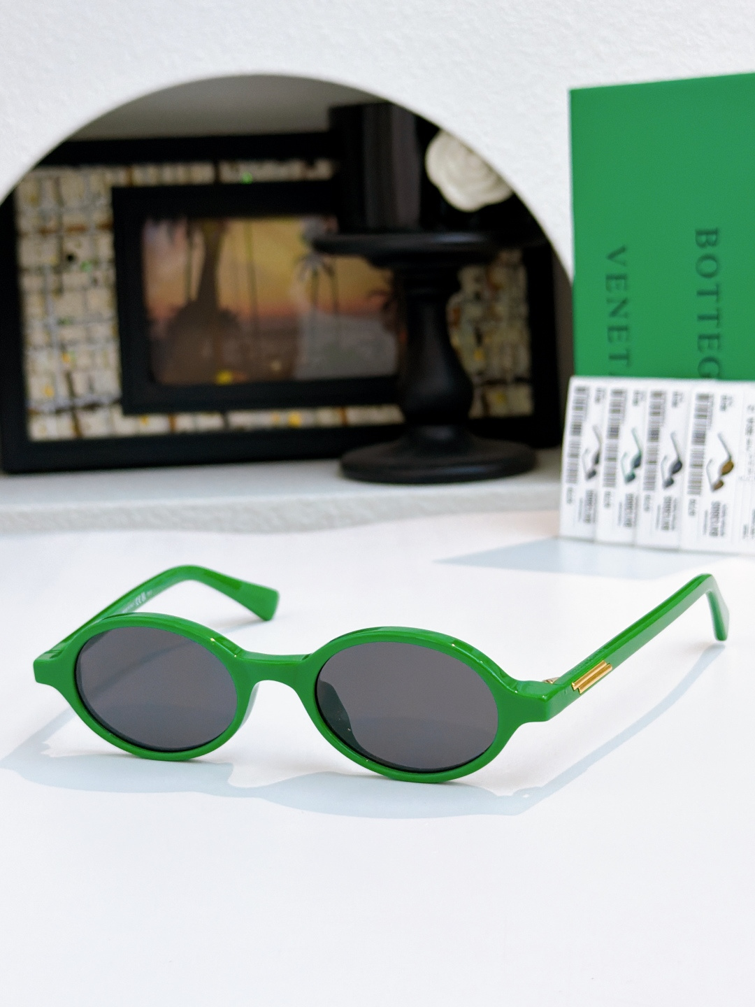 🕶️书呆子同款眼镜Bottega VenetaMODEL：BV1388SSIZE：47口19-140🔝🔝