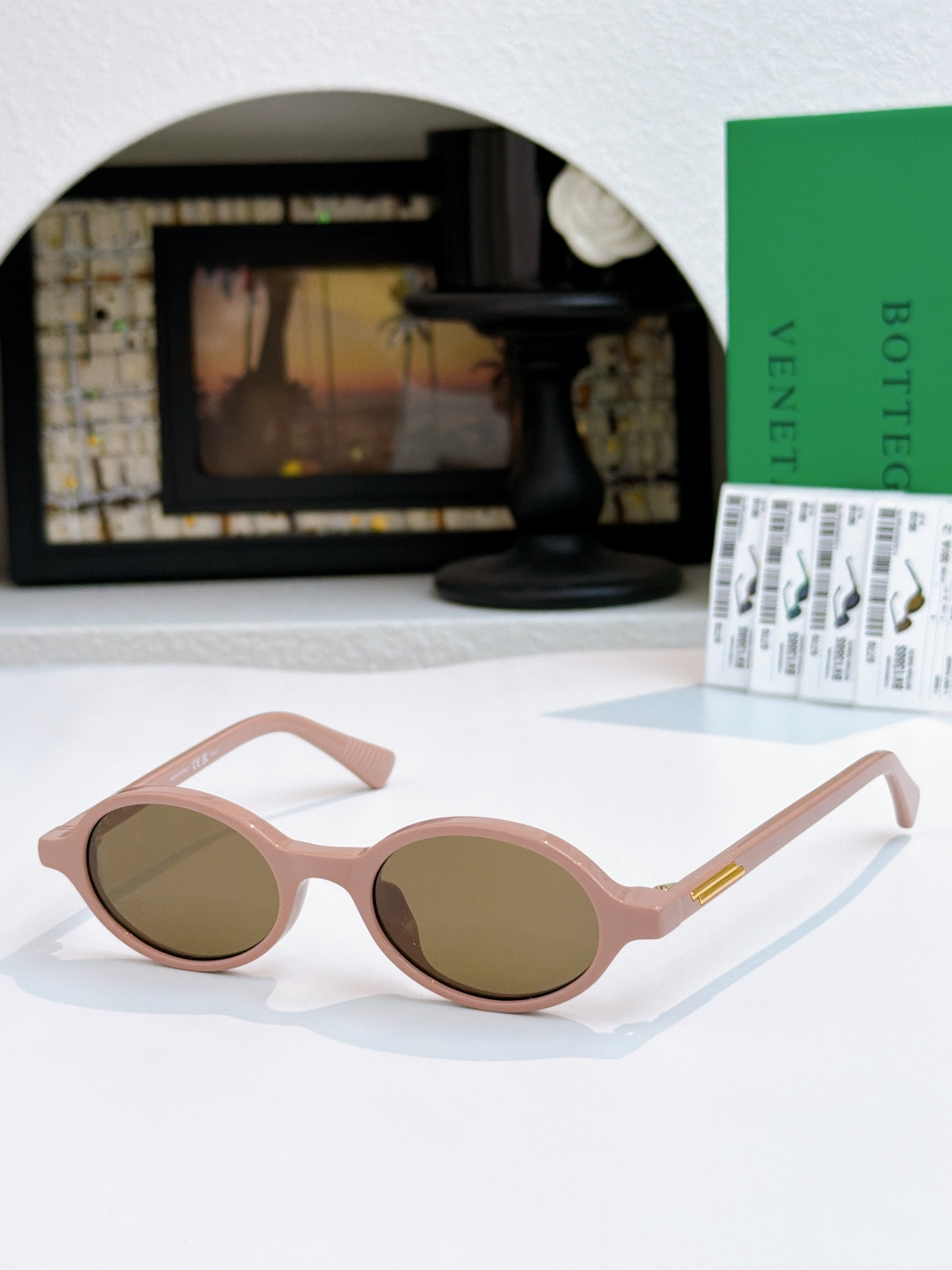 🕶️书呆子同款眼镜Bottega VenetaMODEL：BV1388SSIZE：47口19-140🔝🔝