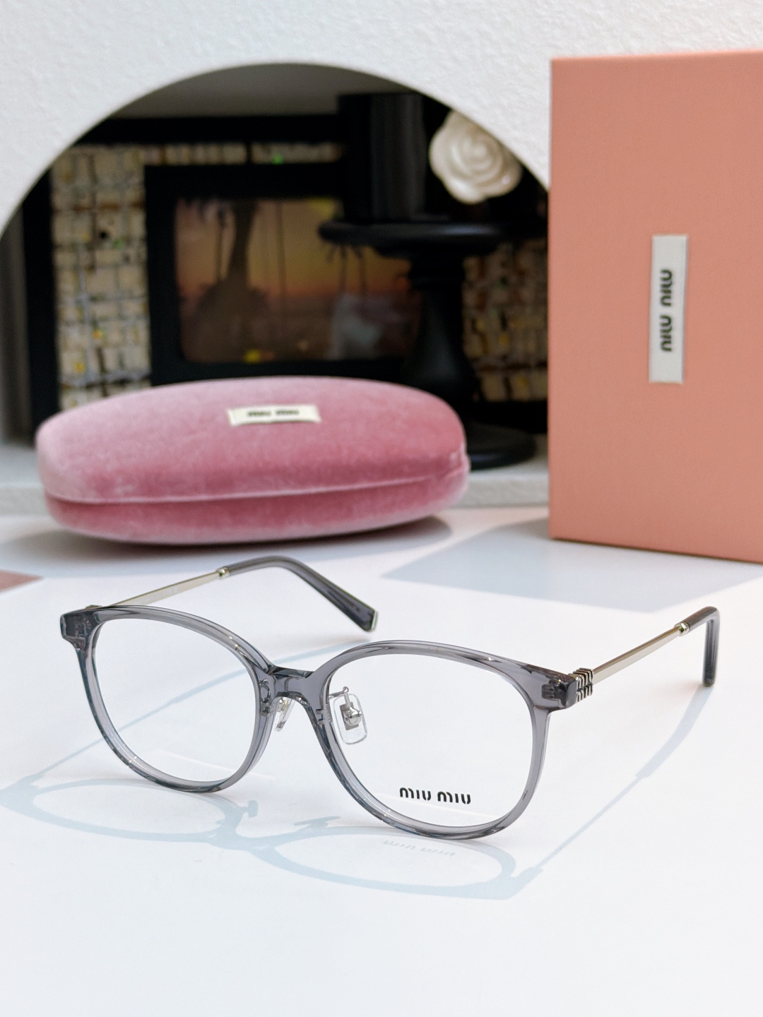MIU MI*｜新品MOD：VMU 61WVSIZE：53-17-145🔝🔝
