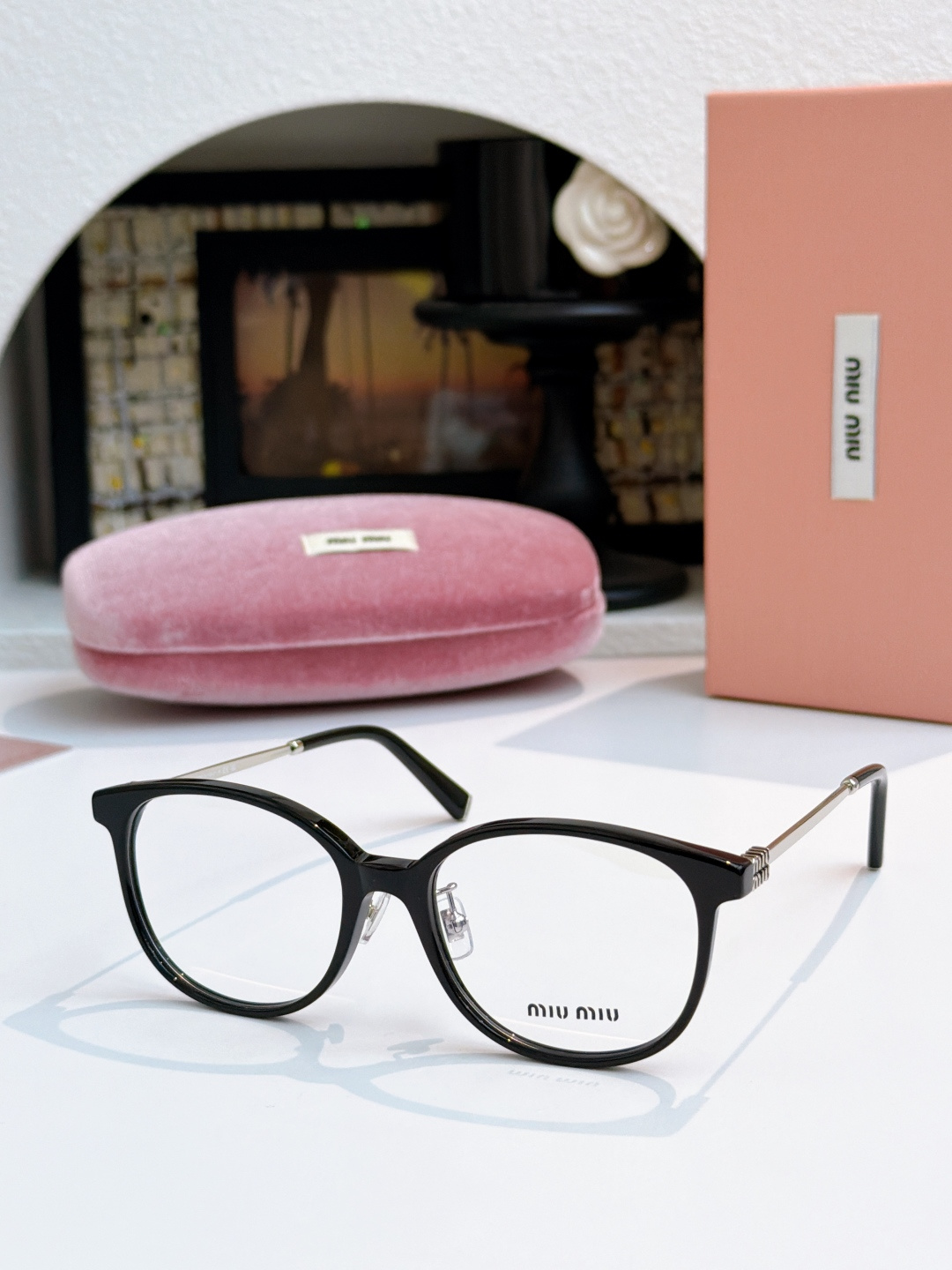 MIU MI*｜新品MOD：VMU 61WVSIZE：53-17-145🔝🔝