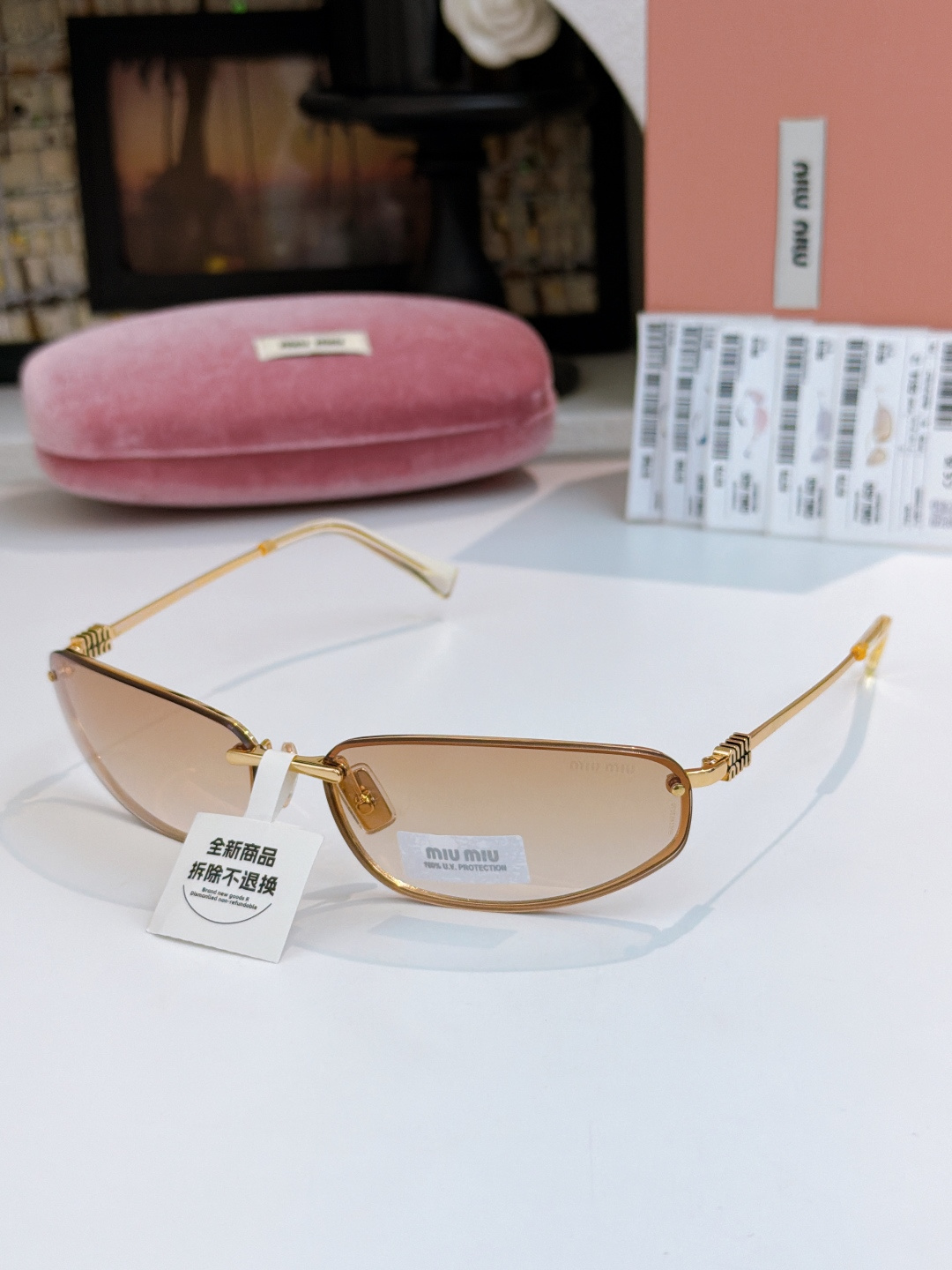 MIU MI* ｜原版鼻托MODEL：SMUA50SIZE：69口15-130🔝🔝