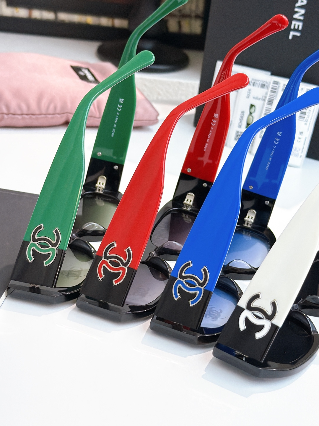高订版纯手工拼色CHANE*MOD： 5525SIZE：52-19-140 🔝🔝