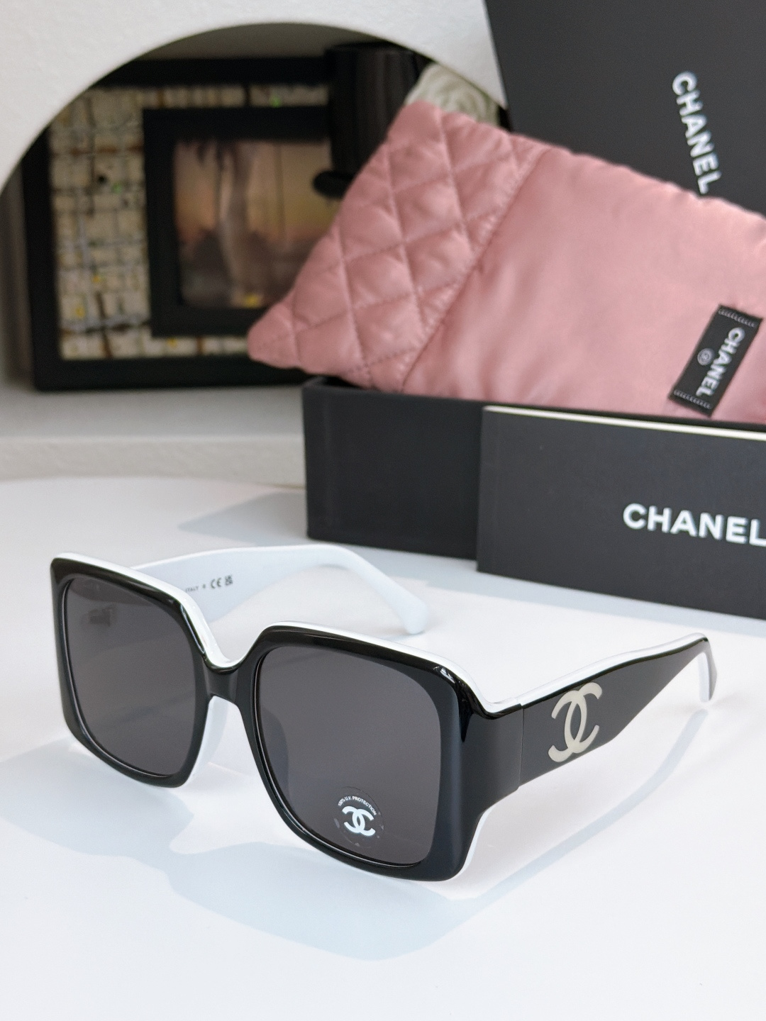 NO:927330,Color matching series CHANE* MOD 6069 SIZE55 mouth 20- glasses, sunglasses, sunglasses, glasses, chanel19860909拼色系列 CHANE* MOD 6069 SIZE55口20- 眼镜墨镜太阳镜,眼镜,chanel,glasses