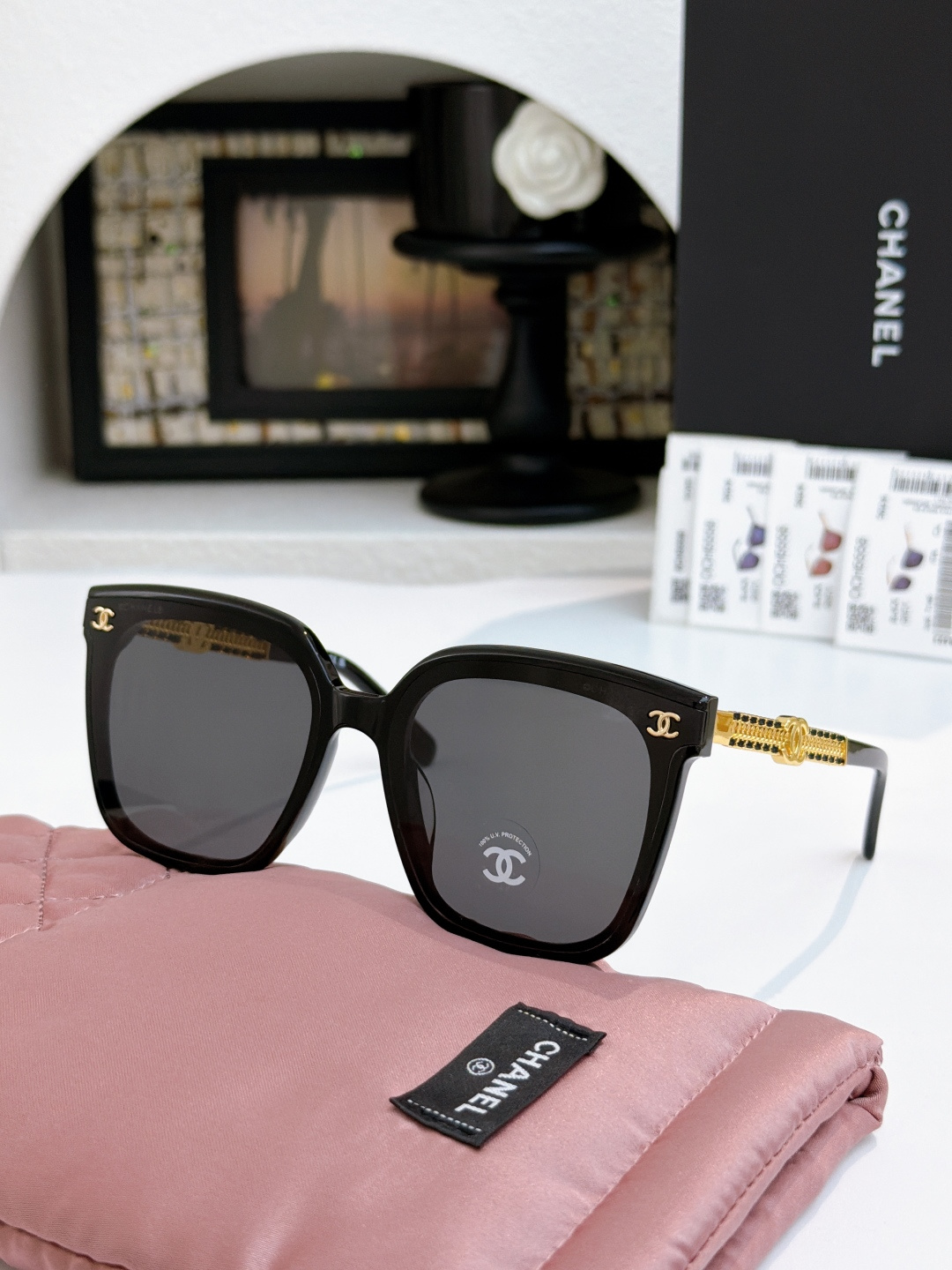 NO:927387,Old money style double braided temples CHANE* MODCH SIZE66-16- glasses, sunglasses, sunglasses, glasses, chanel19860909老钱风双编织镜腿 CHANE* MODCH SIZE66-16- 眼镜墨镜太阳镜,眼镜,chanel,glasses