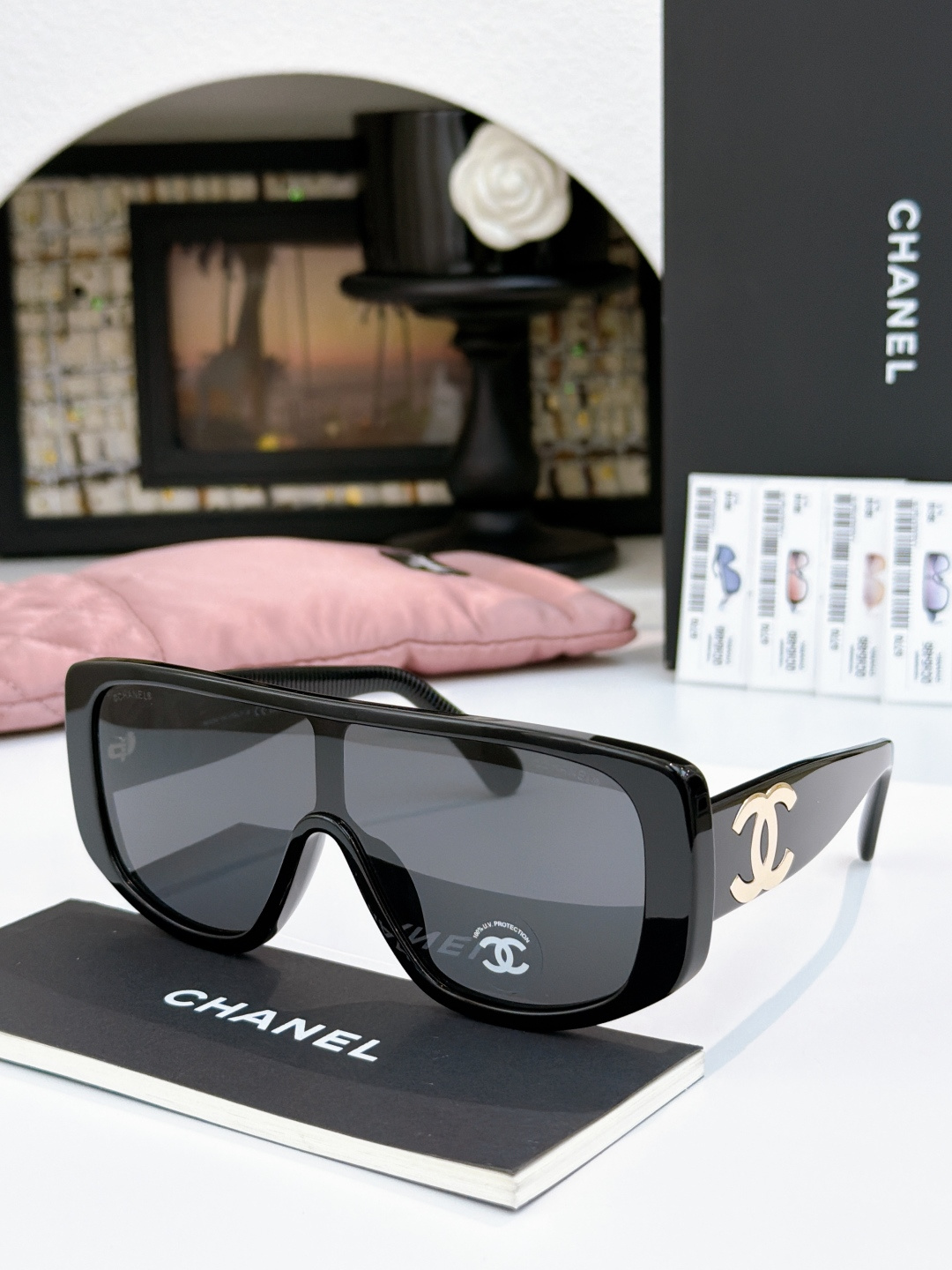 NO:927380,Same color high-end version CHANE* MOD SIZE-131 glasses, sunglasses, sunglasses, glasses, chanel19860909齐色 高订版 CHANE* MOD SIZE-131 眼镜墨镜太阳镜,眼镜,chanel,glasses