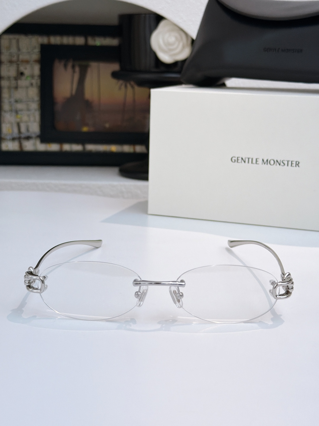 NO:927289,TITANIUM｜Titanium frame GENTLE MONSTE* Mod MUSUBI Size 55 mouth 19-glasses, sunglasses, sunglasses, glasses19860909TITANIUM｜钛架 GENTLE MONSTE* Mod MUSUBI Size 55口19-眼镜墨镜太阳镜,眼镜,glasses
