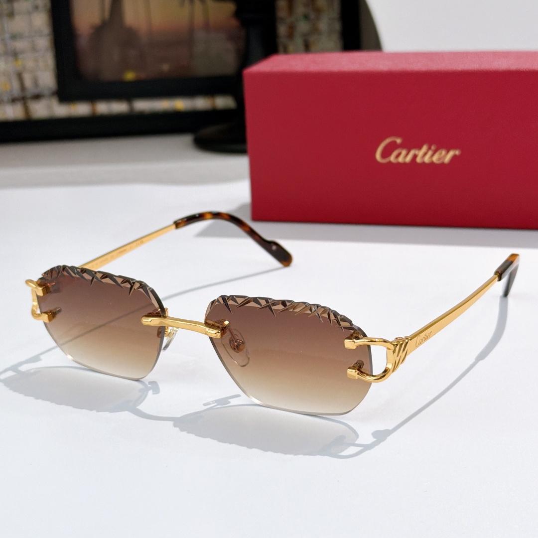 Cartie MODEL：CT02029O SIZE：57口17-142 🔝🔝 变色➕30