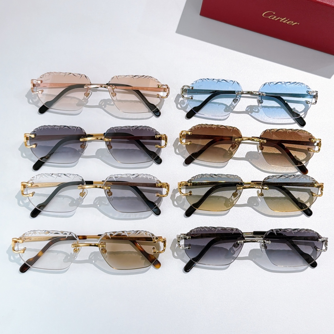 Cartie MODEL：CT02029O SIZE：57口17-142 🔝🔝 变色➕30
