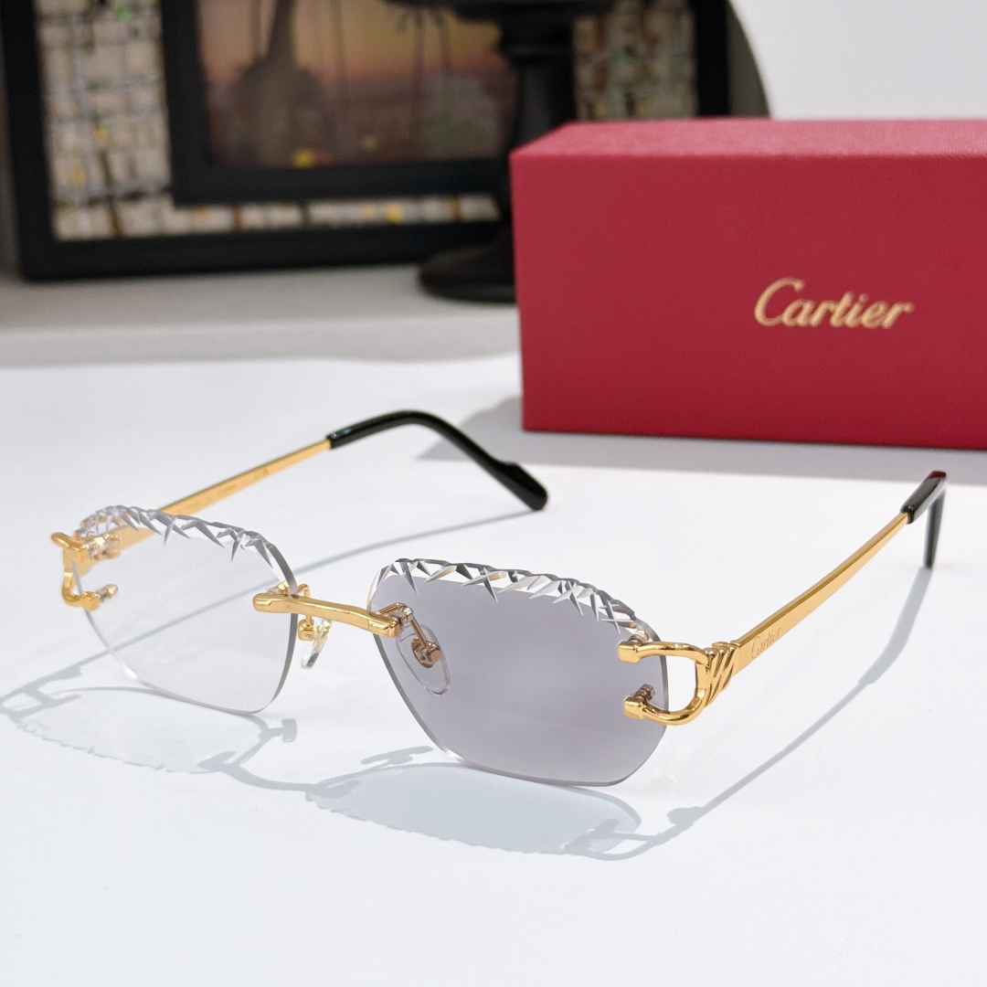 Cartie MODEL：CT02029O SIZE：57口17-142 🔝🔝 变色➕30