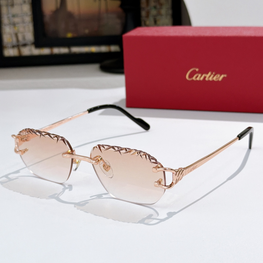 Cartie MODEL：CT02029O SIZE：57口17-142 🔝🔝 变色➕30