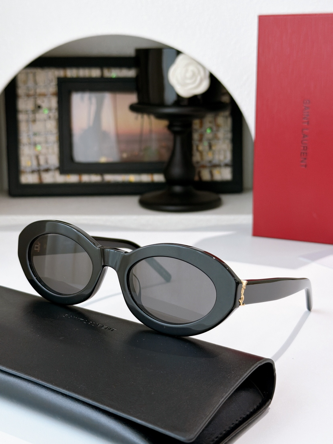 NO:948521,High version Saint Lauren* ModSL M136 Size52-22- Retro round frame glasses sunglasses, glasses, saint laurent19860909高版本 Saint Lauren* ModSL M136 Size52-22- 复古圆框眼镜墨镜太阳镜,眼镜,saint laurent,glasses