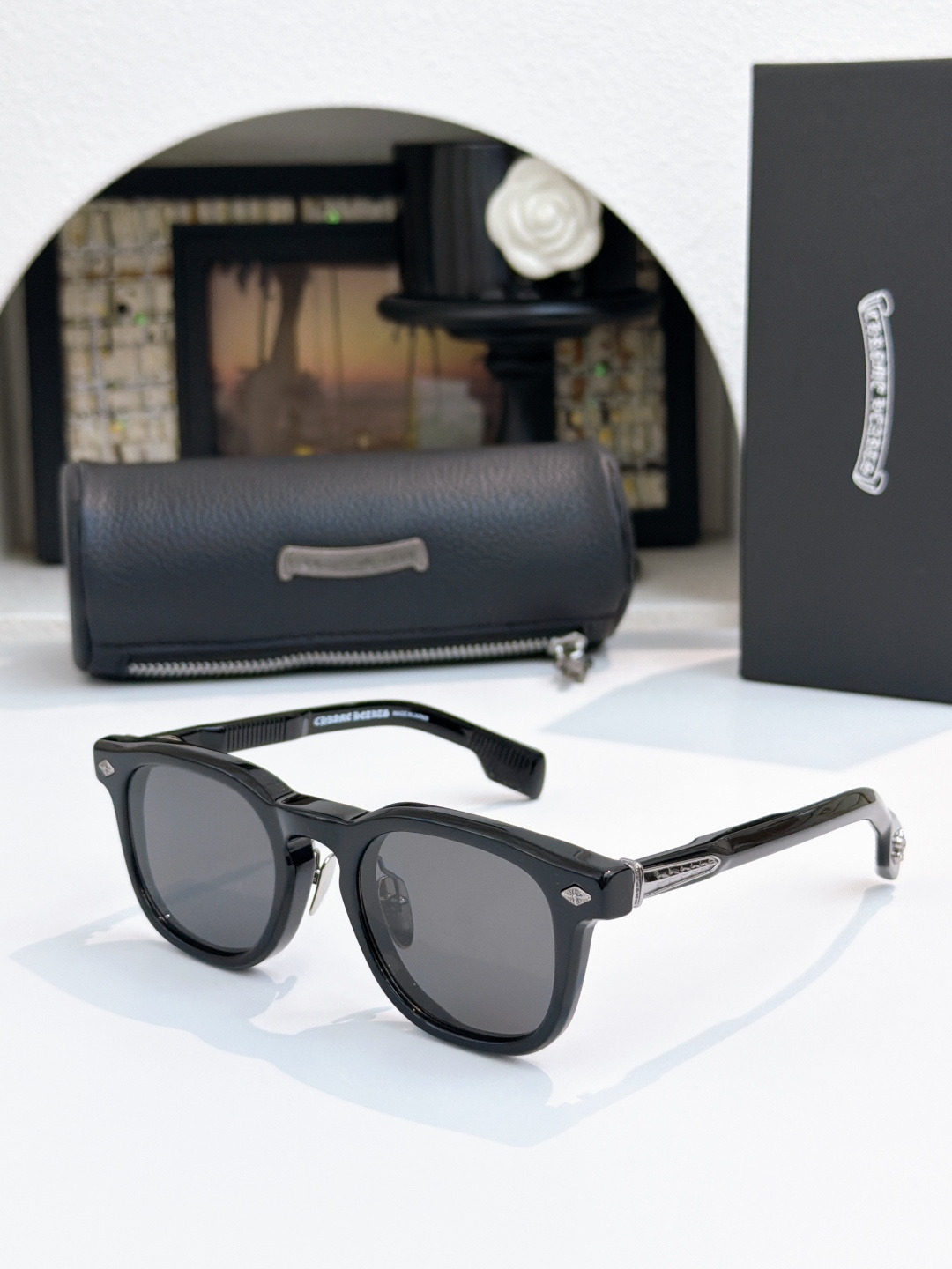 NO:954759,High quality CHROME HEART* ModelCHIR P CHIRP Size 49 mouth 23- glasses, sunglasses, sunglasses, glasses, chrome hearts19860909高品质 CHROME HEART* ModelCHIR P CHIRP Size49口23- 眼镜墨镜太阳镜,眼镜,chrome hearts,glasses