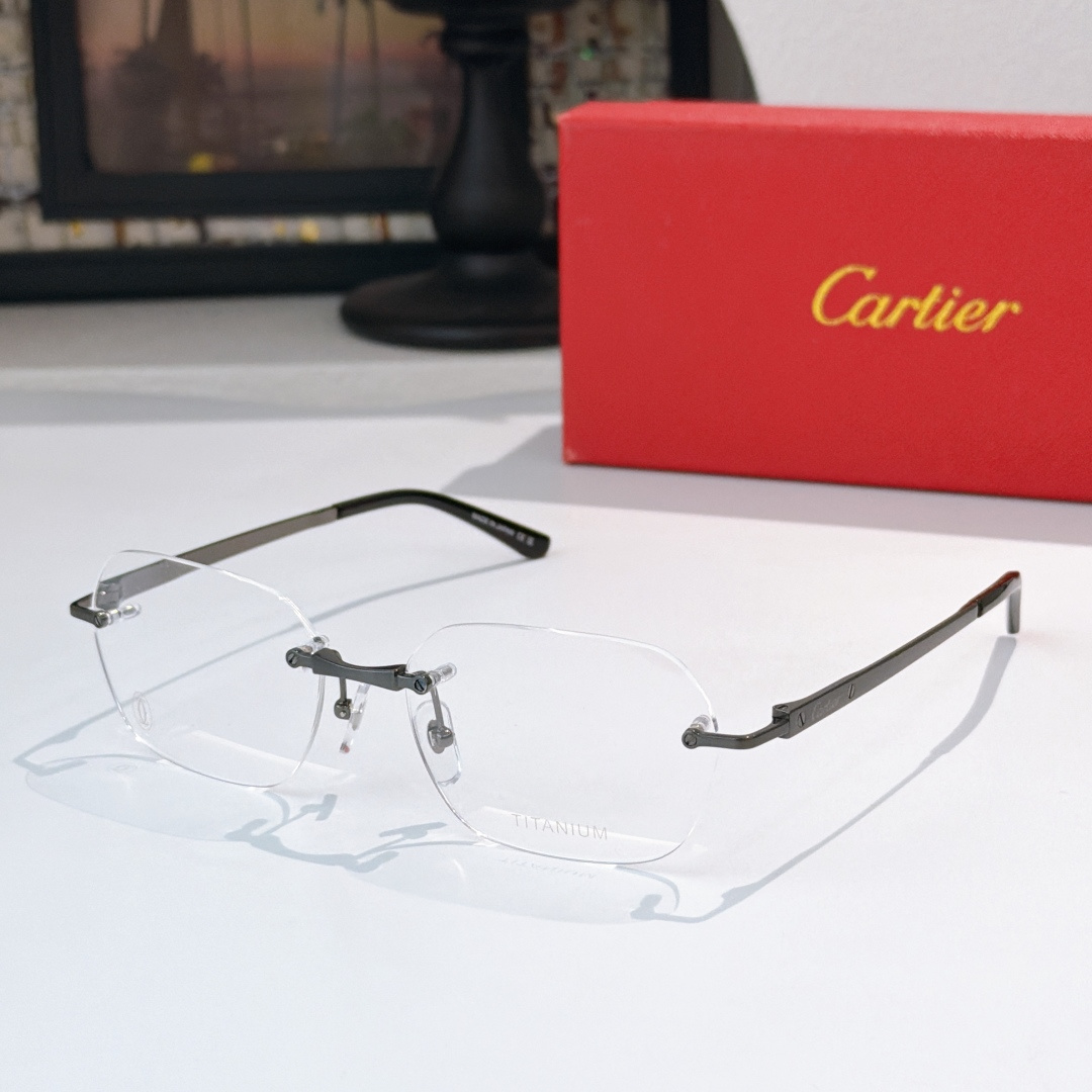 钛 Cartie* Mod：CT0407O  Size：57口18-145 🔝🔝 