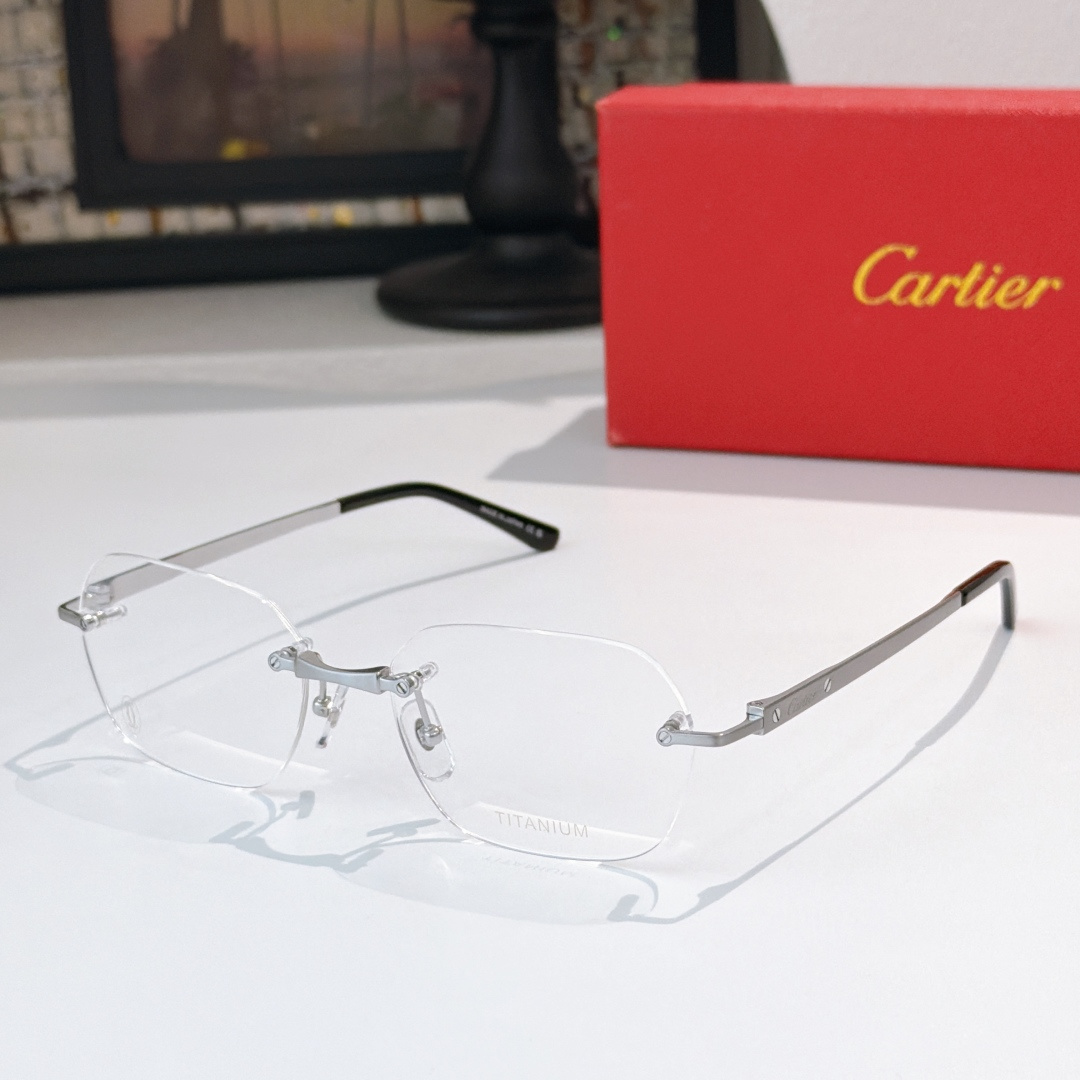 钛 Cartie* Mod：CT0407O  Size：57口18-145 🔝🔝 