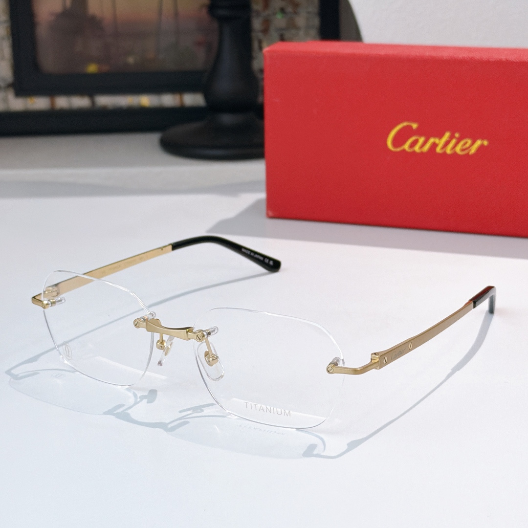 钛 Cartie* Mod：CT0407O  Size：57口18-145 🔝🔝 