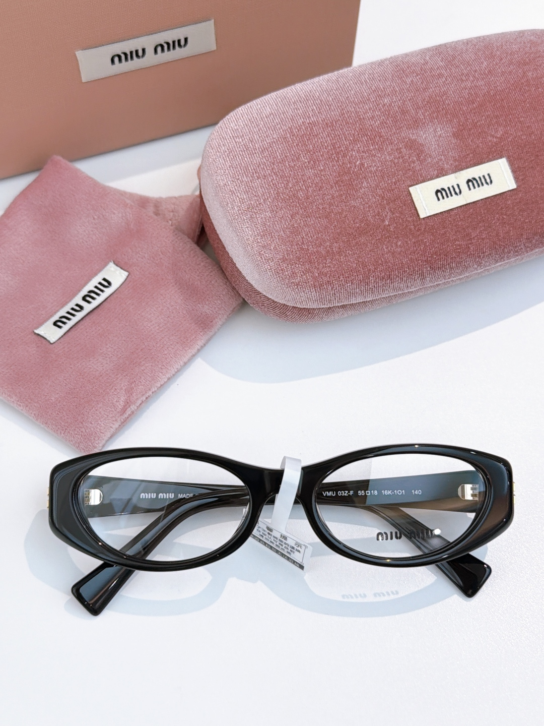 MiuMi* Mod：OMU 03ZV Size ：55口18-140 🔝🔝 