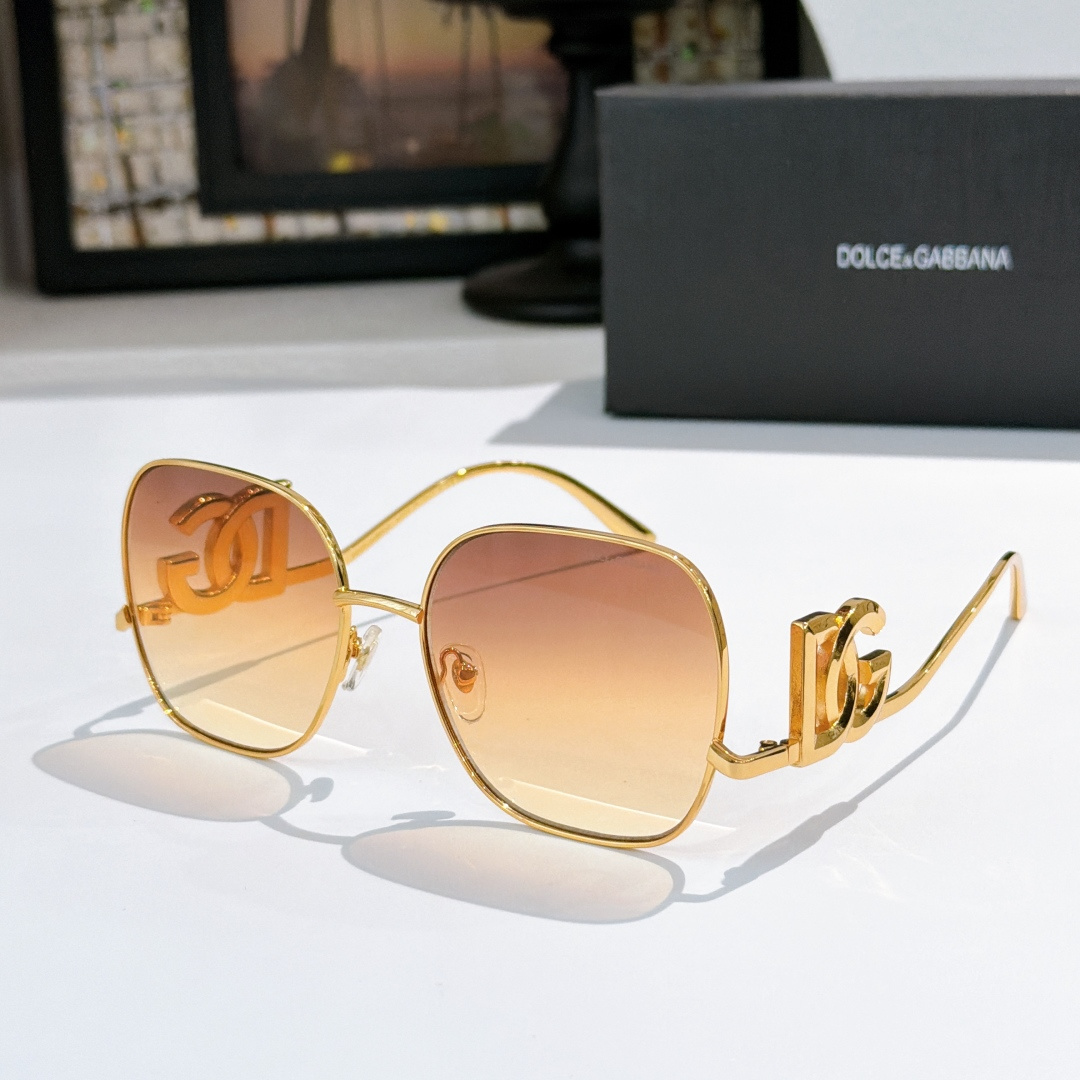 DOLCE & GABBAN* MODEL：DG1497LB SIZE：58口18-138 🔝🔝