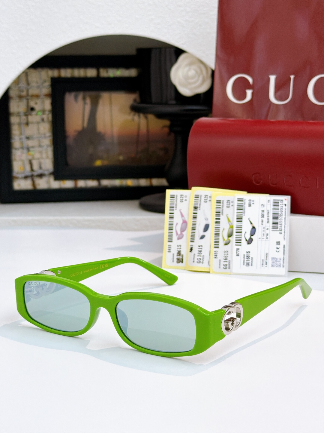GUCC* MOD：GG1661  SIZE：54口17-135  分钱分货 原版螺丝脚链 🔝🔝