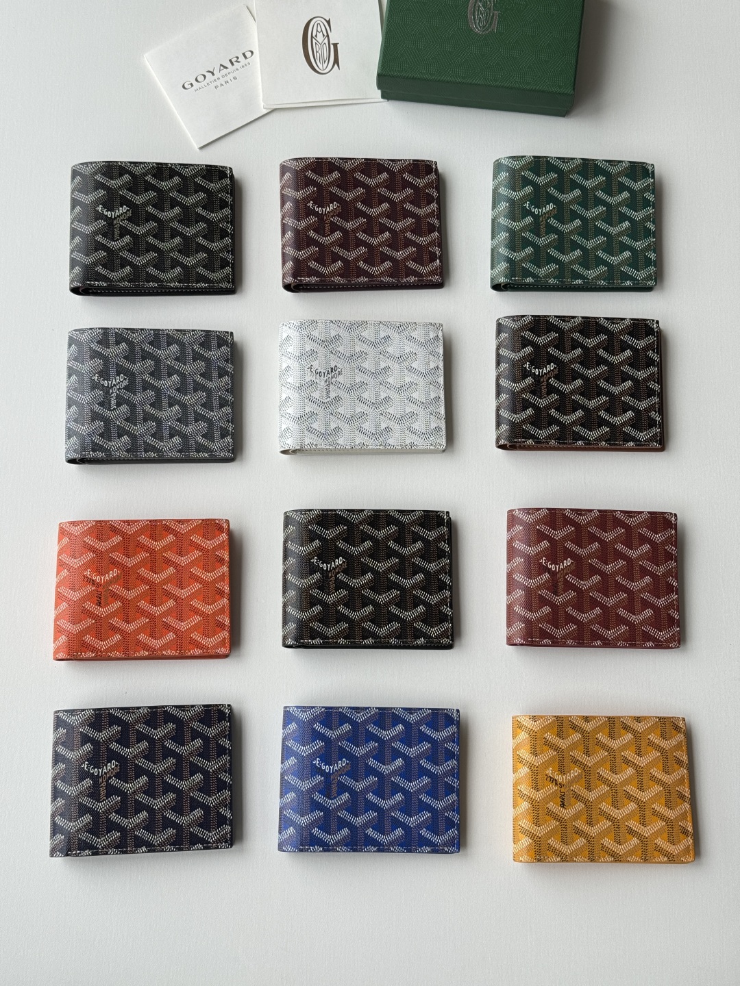 Goyard Card Holder Wallet, 8 Card Slots Classic Design, Compact Size 3 cmp i1746268586459 9260 0 0
