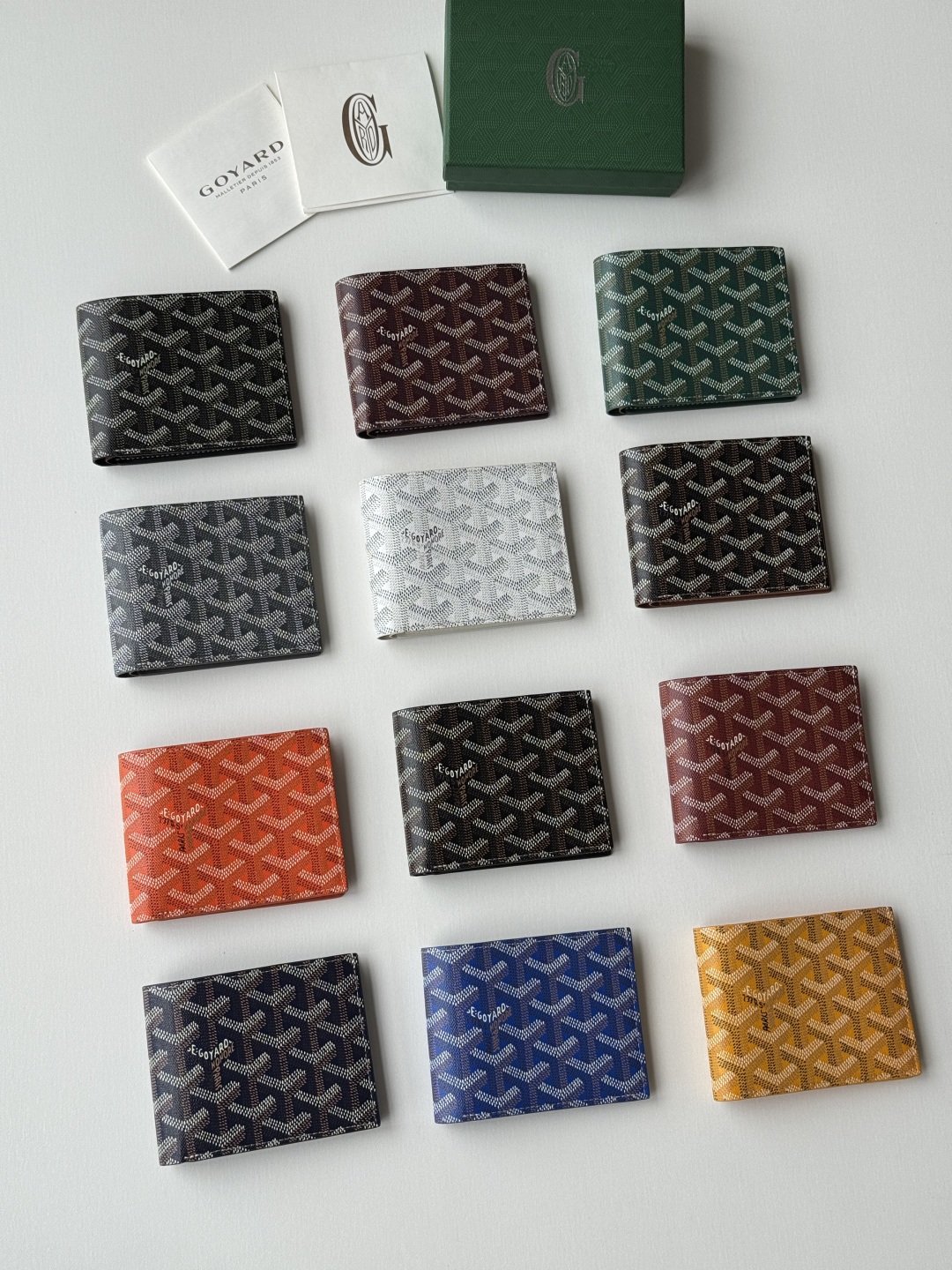 Goyard Card Holder Wallet, 8 Card Slots Classic Design, Compact Size 2 cmp i1746268596647 1829 0 0