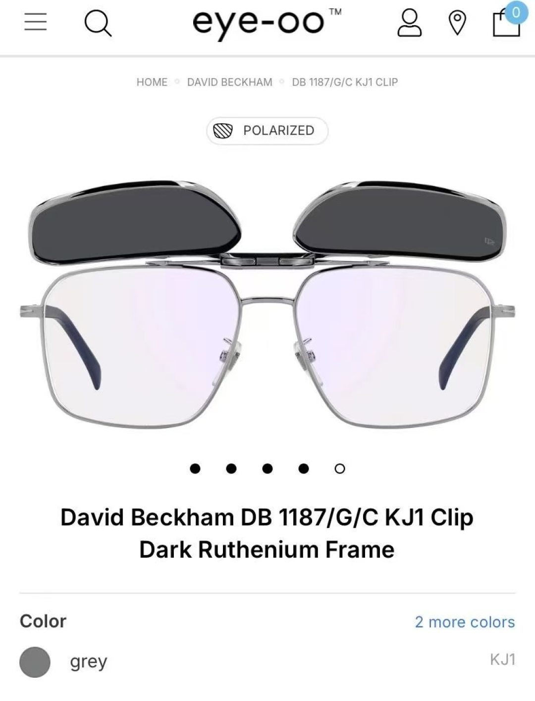 David Beckha*Mod：DB1187G/CSize：57口16-150