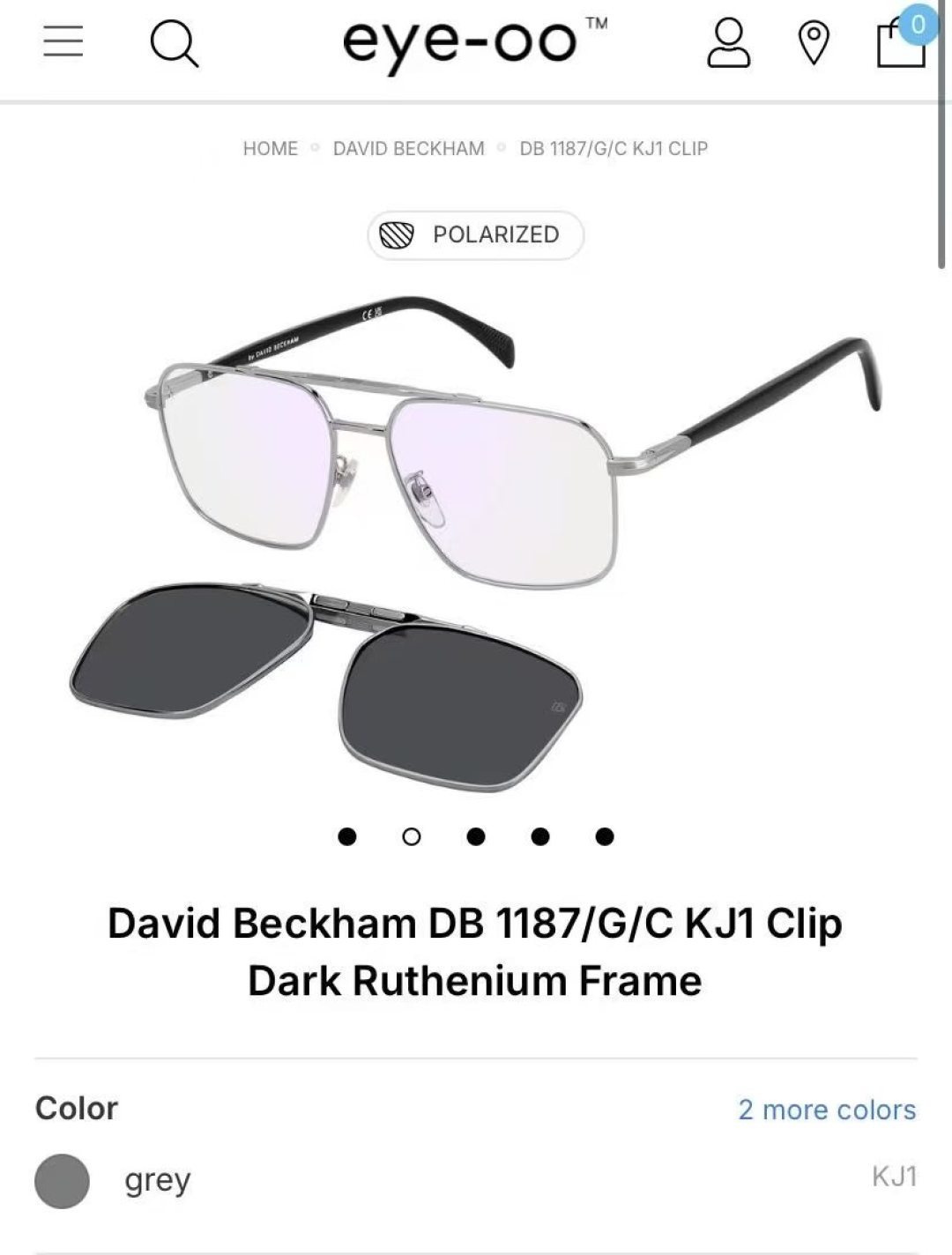 David Beckha*Mod：DB1187G/CSize：57口16-150