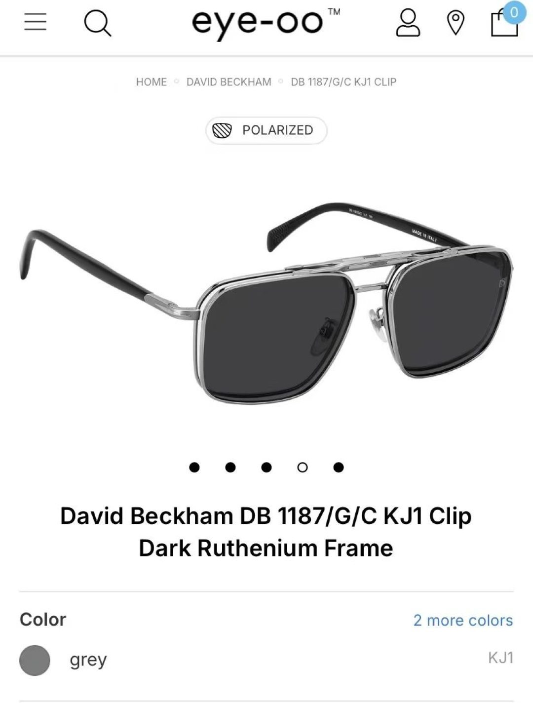 David Beckha*Mod：DB1187G/CSize：57口16-150