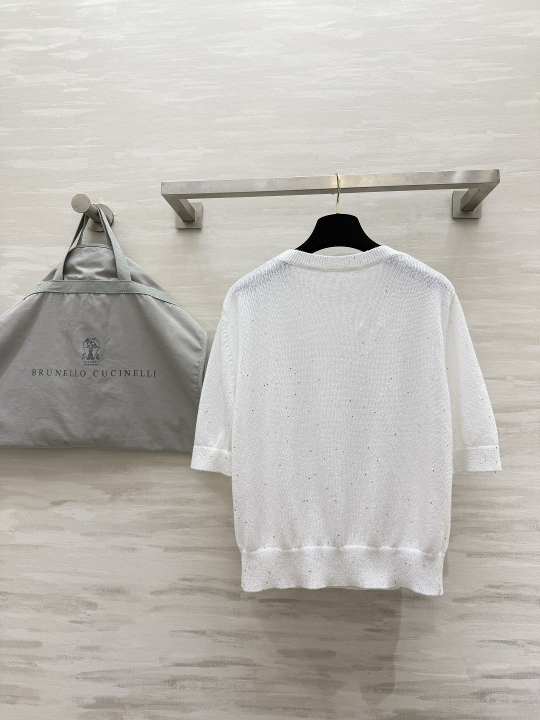 #Brunello Cucinell♡²⁶SS 纯色亚麻半袖混纺针织短袖 超级舒适好穿 原版开发 高品质
