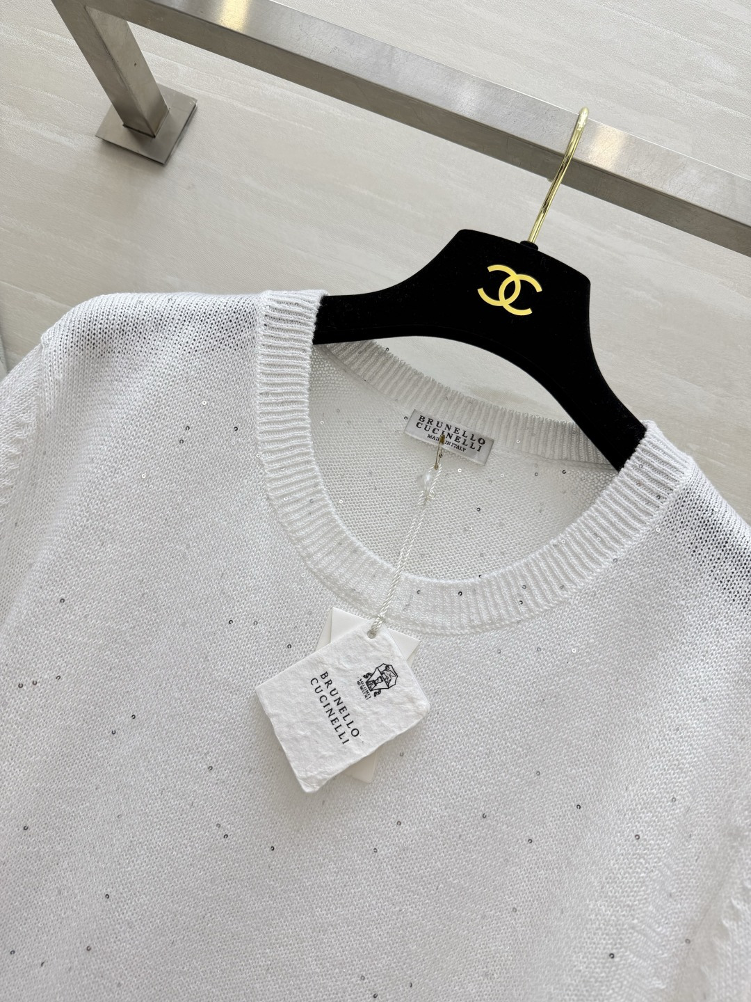 #Brunello Cucinell♡²⁶SS 纯色亚麻半袖混纺针织短袖 超级舒适好穿 原版开发 高品质