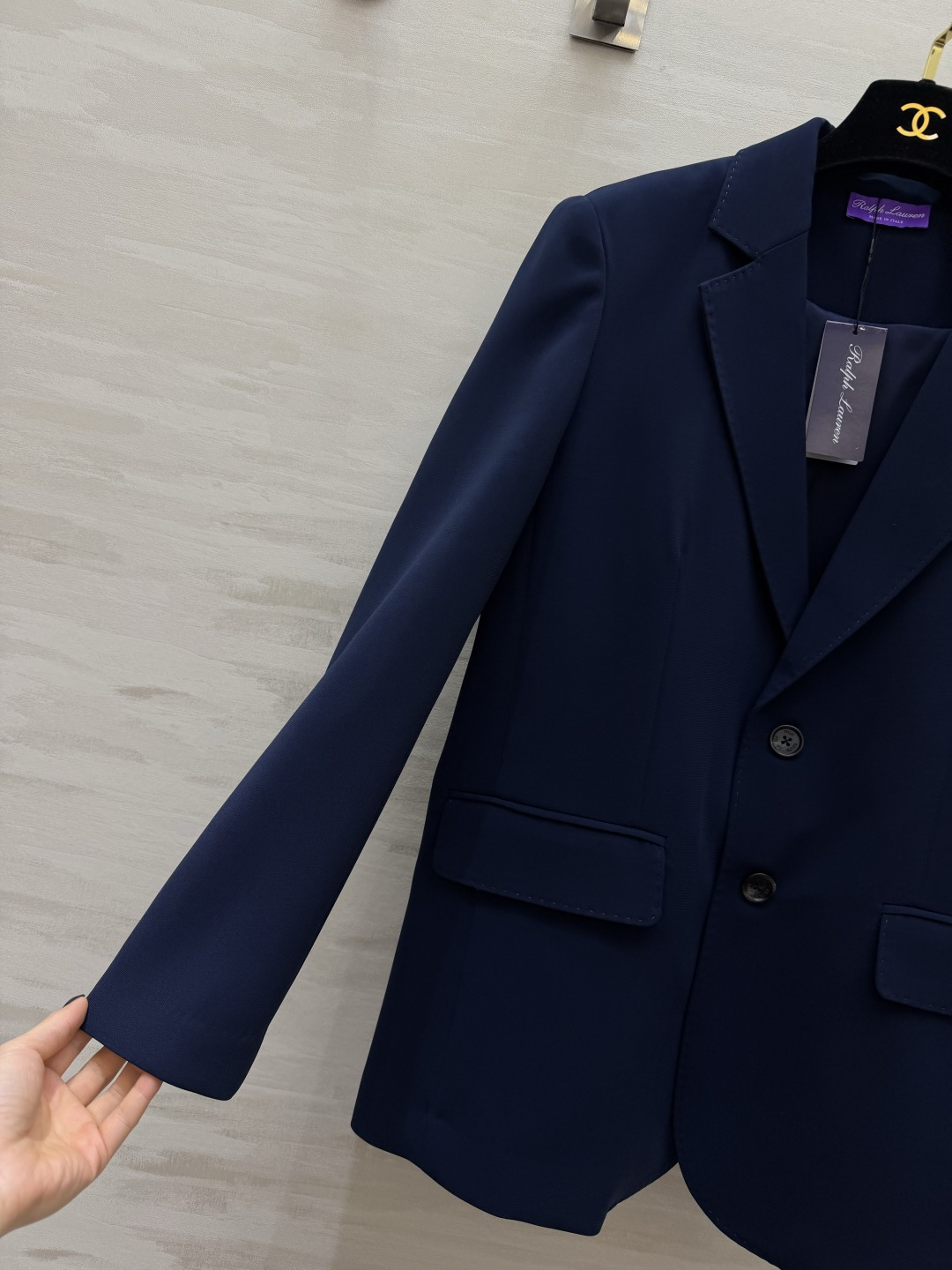 #RalphLaure²⁶ss紫标藏青西装 老钱风穿搭天花板 定制面料 利落剪裁 百搭不挑人 高品质定制