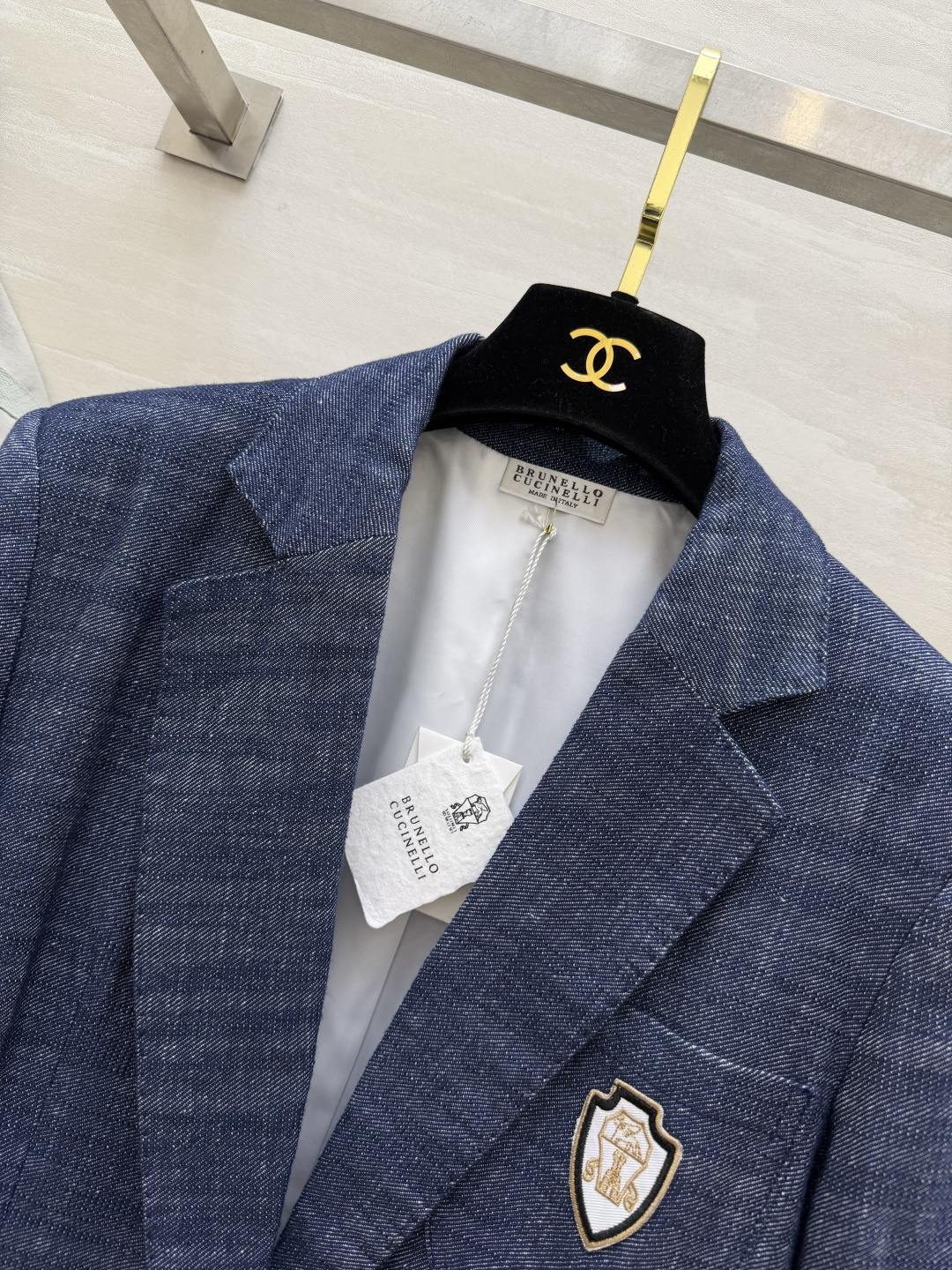 ✨Brunello Cucinell♡²⁶亚麻学院风西装✨高支亚麻混纺面料自带透气凉感 雾感牛仔蓝调 肌