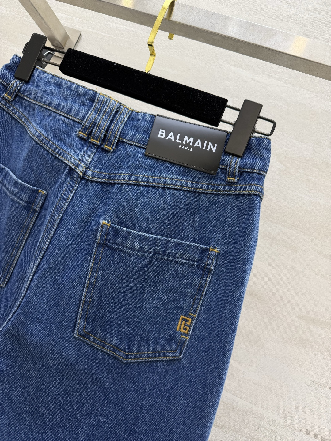 #Balmai♡²⁶复古水洗高腰阔腿牛仔裤✨ 把松弛感和大长腿焊在身上的神裤！经典水洗蓝自带复古滤镜 高