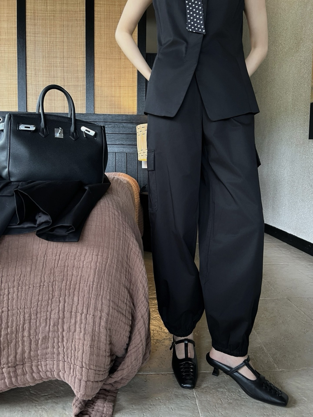 ✨ MaxMara²⁶驼色工装束脚裤｜把老钱风松弛感焊在身上 经典驼色永不过时 自带高级滤镜 挺括透气的