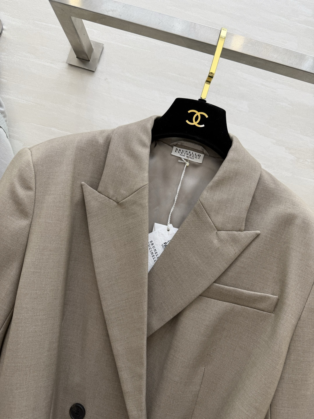 #Brunello Cucinell♡²⁶双排扣收腰西装｜顶流的松弛感高级✨被BC这件西装美到失语！真正