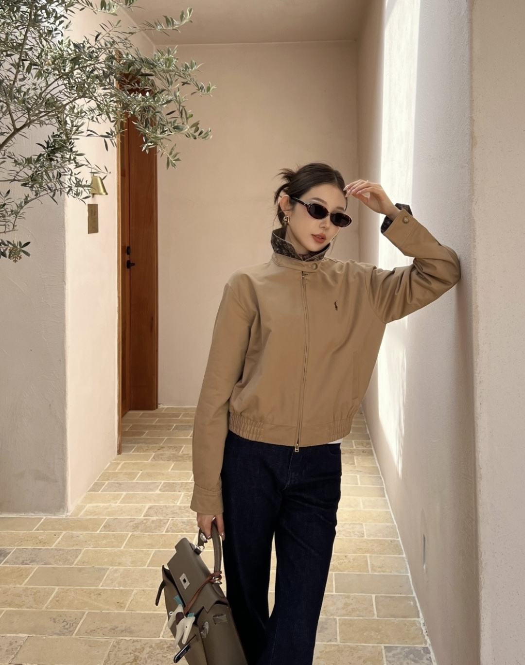 🔥拉夫劳伦²⁶经典卡其哈灵顿夹克｜美式复古天花板 永不过时的经典✨版型绝了 利落翻领+松紧下摆 不挑身材