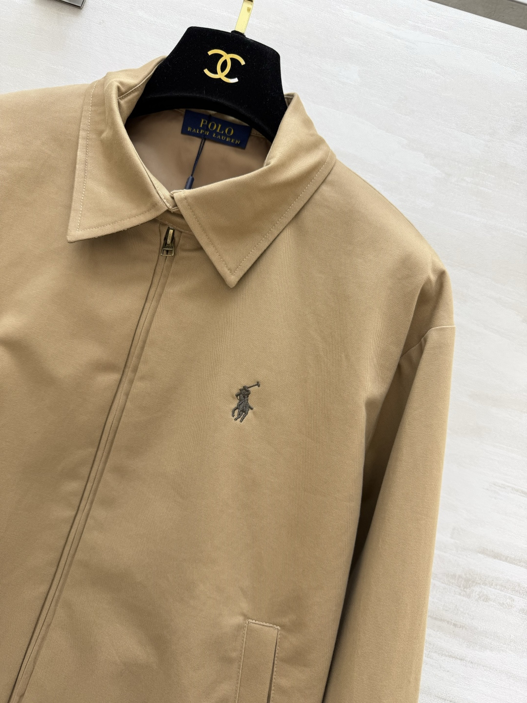 🔥拉夫劳伦²⁶经典卡其哈灵顿夹克｜美式复古天花板 永不过时的经典✨版型绝了 利落翻领+松紧下摆 不挑身材