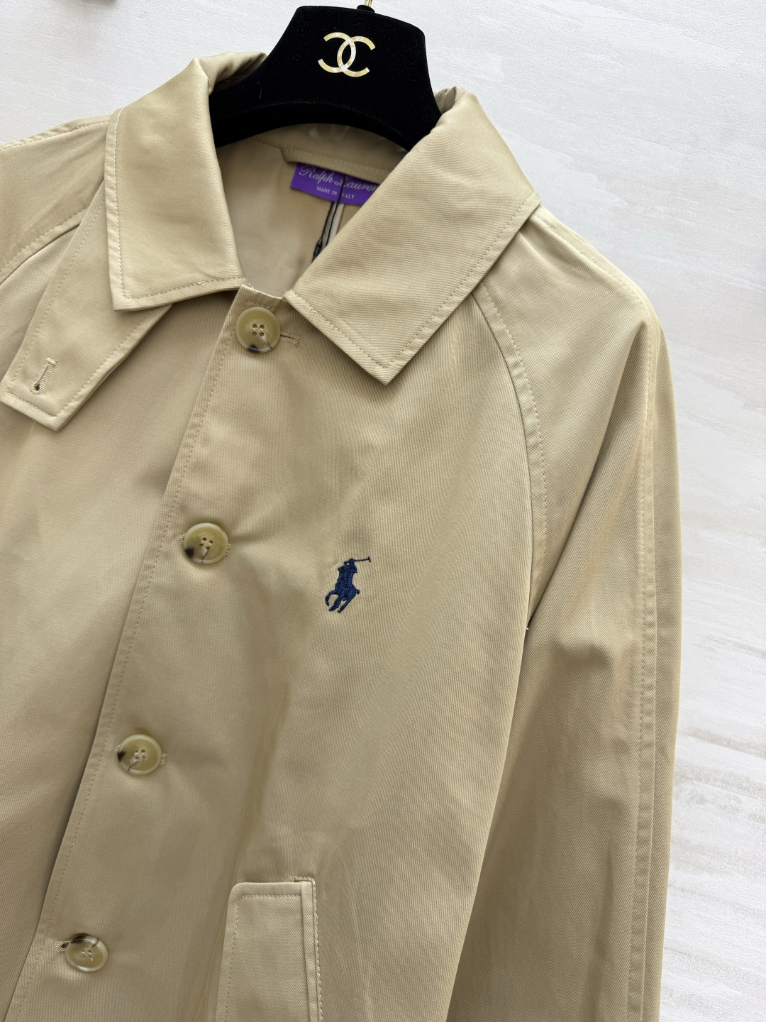 #Ralph Lauren²⁶经典款风衣 永不过时的美式休闲 RL紫标短款风衣真的是王炸单品！三色可选：