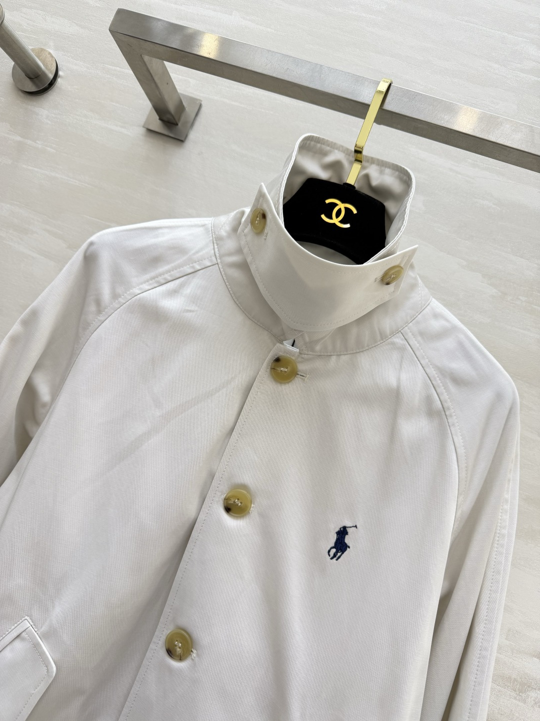 #Ralph Lauren²⁶经典款风衣 永不过时的美式休闲 RL紫标短款风衣真的是王炸单品！三色可选：