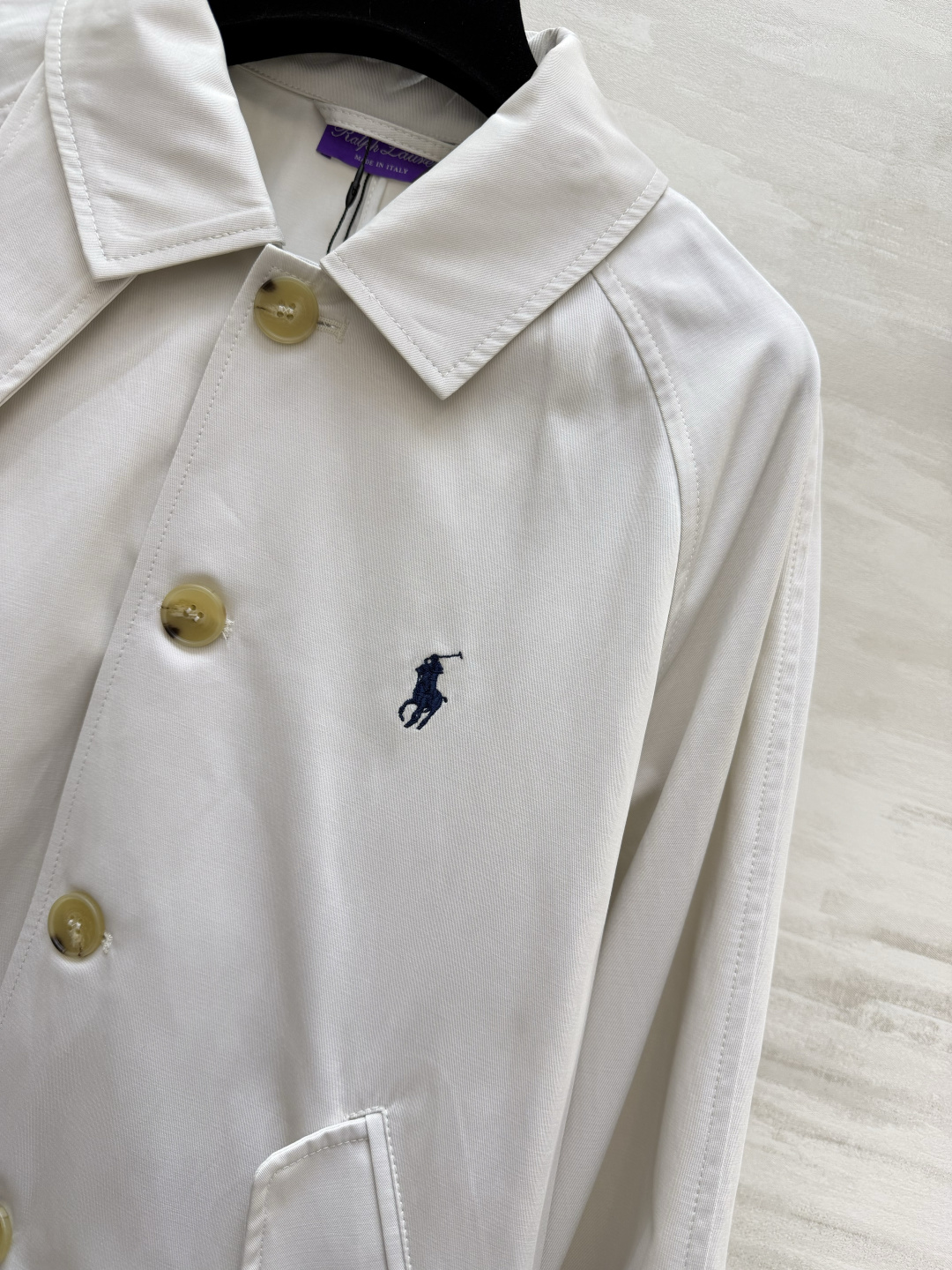 #Ralph Lauren²⁶经典款风衣 永不过时的美式休闲 RL紫标短款风衣真的是王炸单品！三色可选：