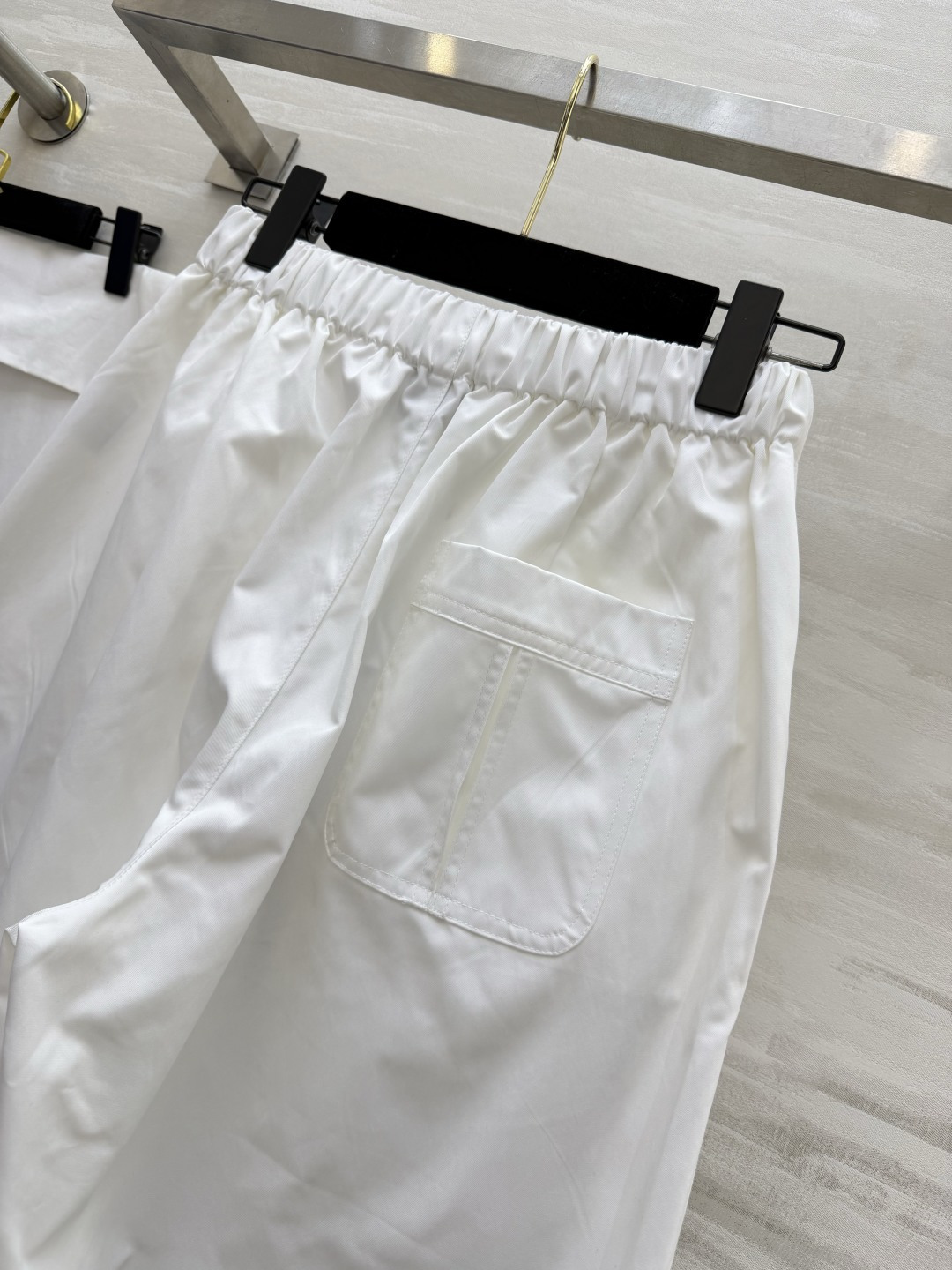 #Chane♡²⁶春夏新款 中古系列抽绳弹力阔腿裤 高品质定制 现货首发size：36/38/40（36