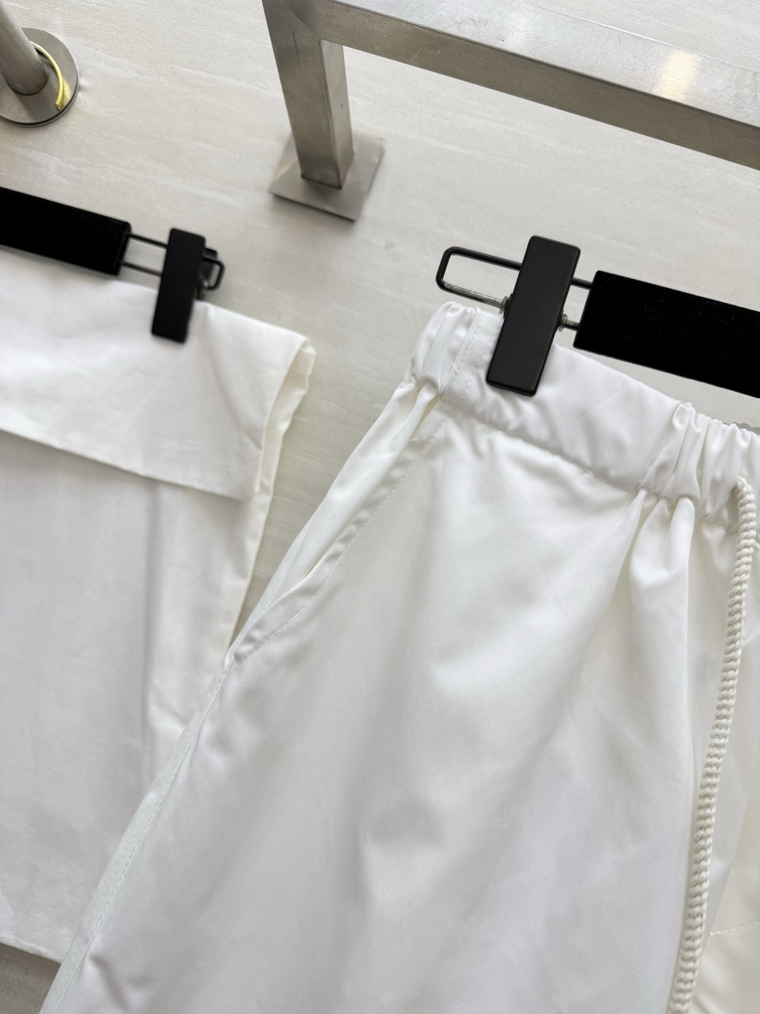 #Chane♡²⁶春夏新款 中古系列抽绳弹力阔腿裤 高品质定制 现货首发size：36/38/40（36