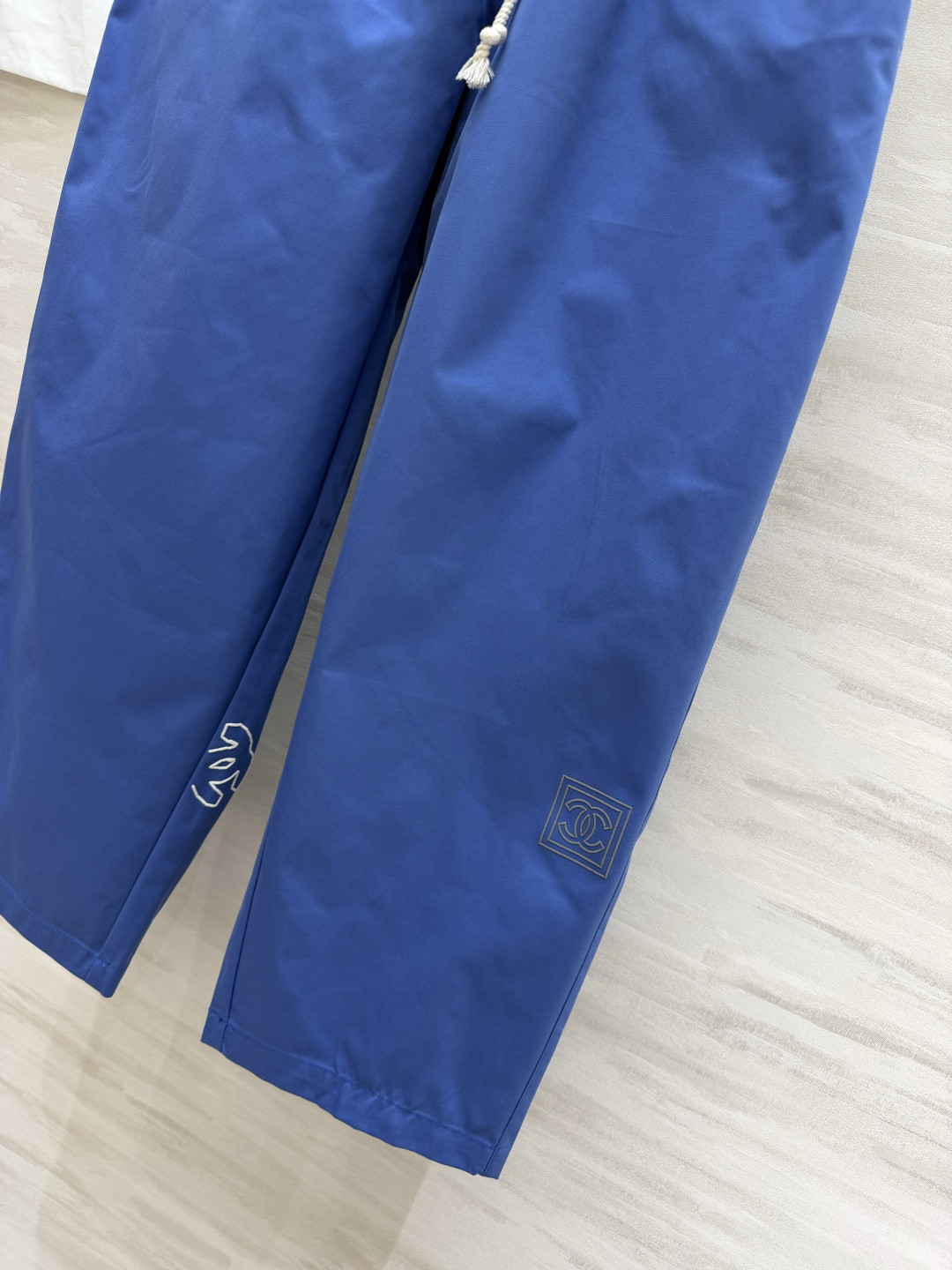 #Chane♡²⁶春夏新款 中古系列抽绳弹力阔腿裤 高品质定制 现货首发size：36/38/40（36