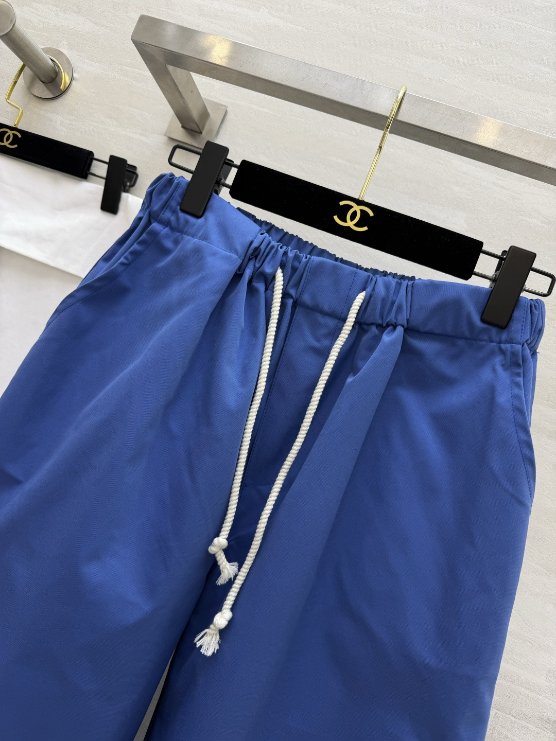 #Chane♡²⁶春夏新款 中古系列抽绳弹力阔腿裤 高品质定制 现货首发size：36/38/40（36