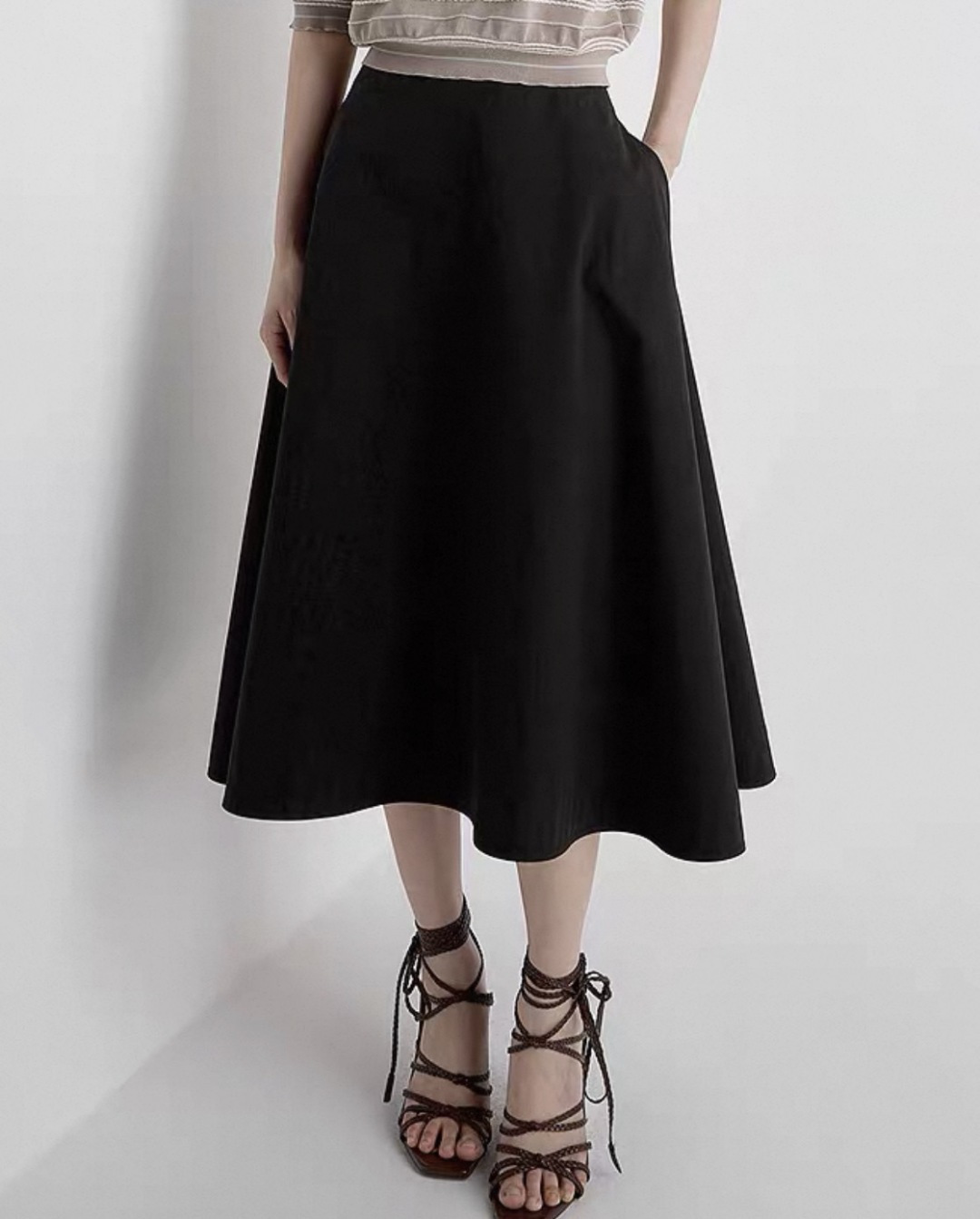 #DIO♡²⁶新款赫本风半身裙 优雅大方 高品质定制 现货首发size：26/27/28/29/30（2