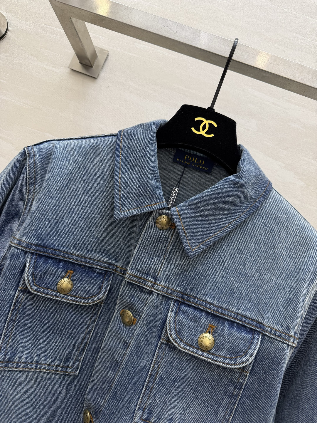 POLO Ralph Lauren²⁶新款牛仔外套 做旧水洗蓝自带复古滤镜 多口袋+金属扣细节拉满 再定