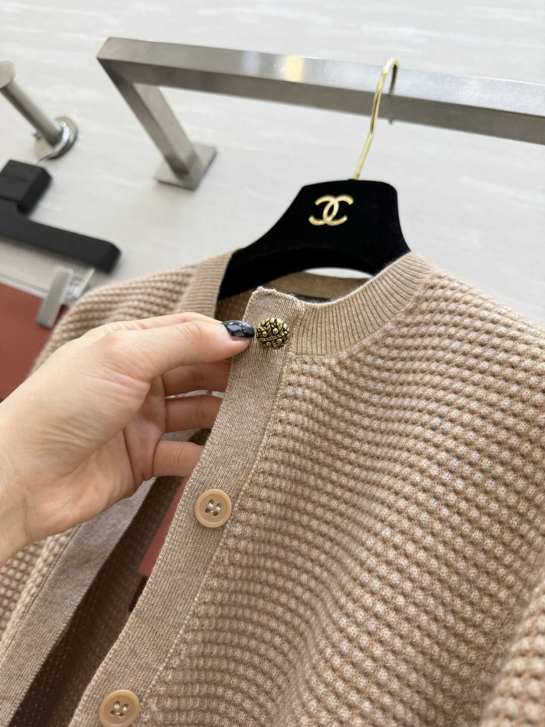 #Loro piana♡²⁶ssS 胶囊系列 圆领长袖提花 针织纯色羊绒开衫外套 高品质定制 现货首发s