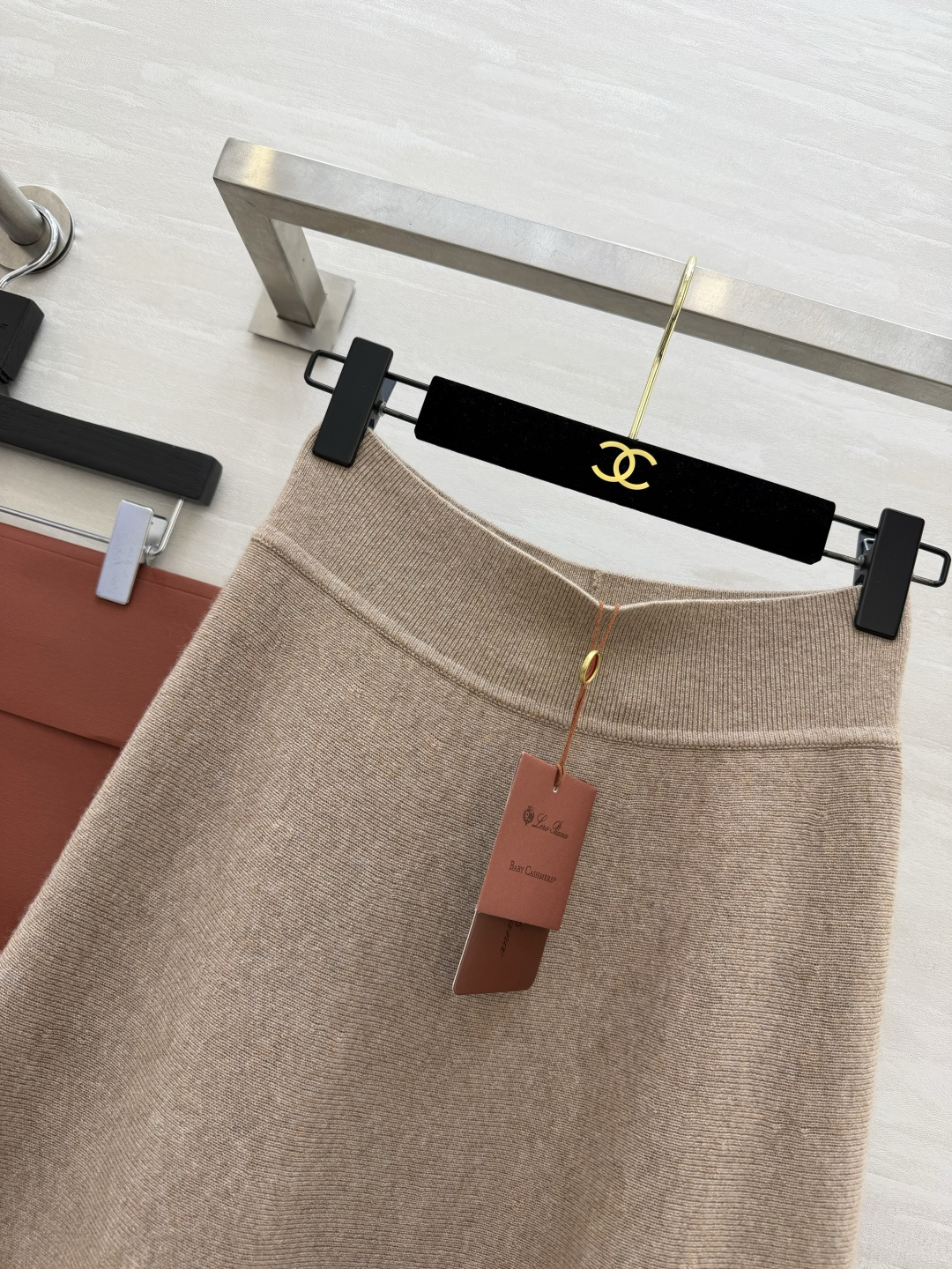 #Loro piana♡²⁶ssS 胶囊系列 提花针织纯色羊绒半裙 高品质定制 现货首发size：S/M