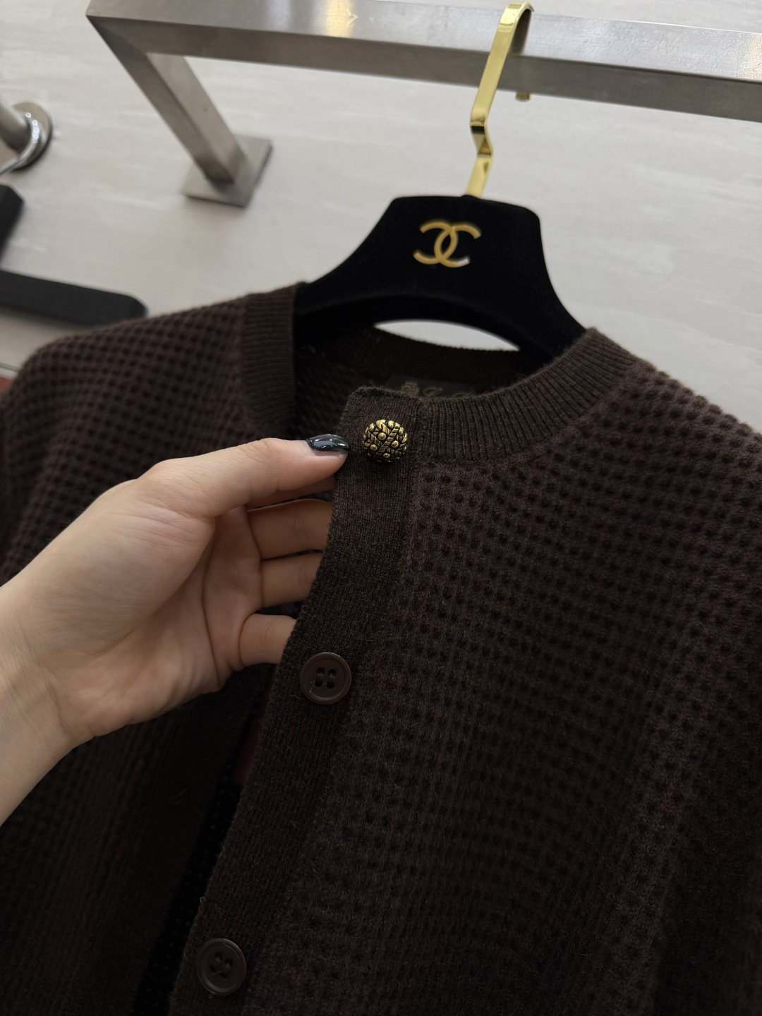 #Loro piana♡²⁶ssS 胶囊系列 圆领长袖提花 针织纯色羊绒开衫外套 高品质定制 现货首发s